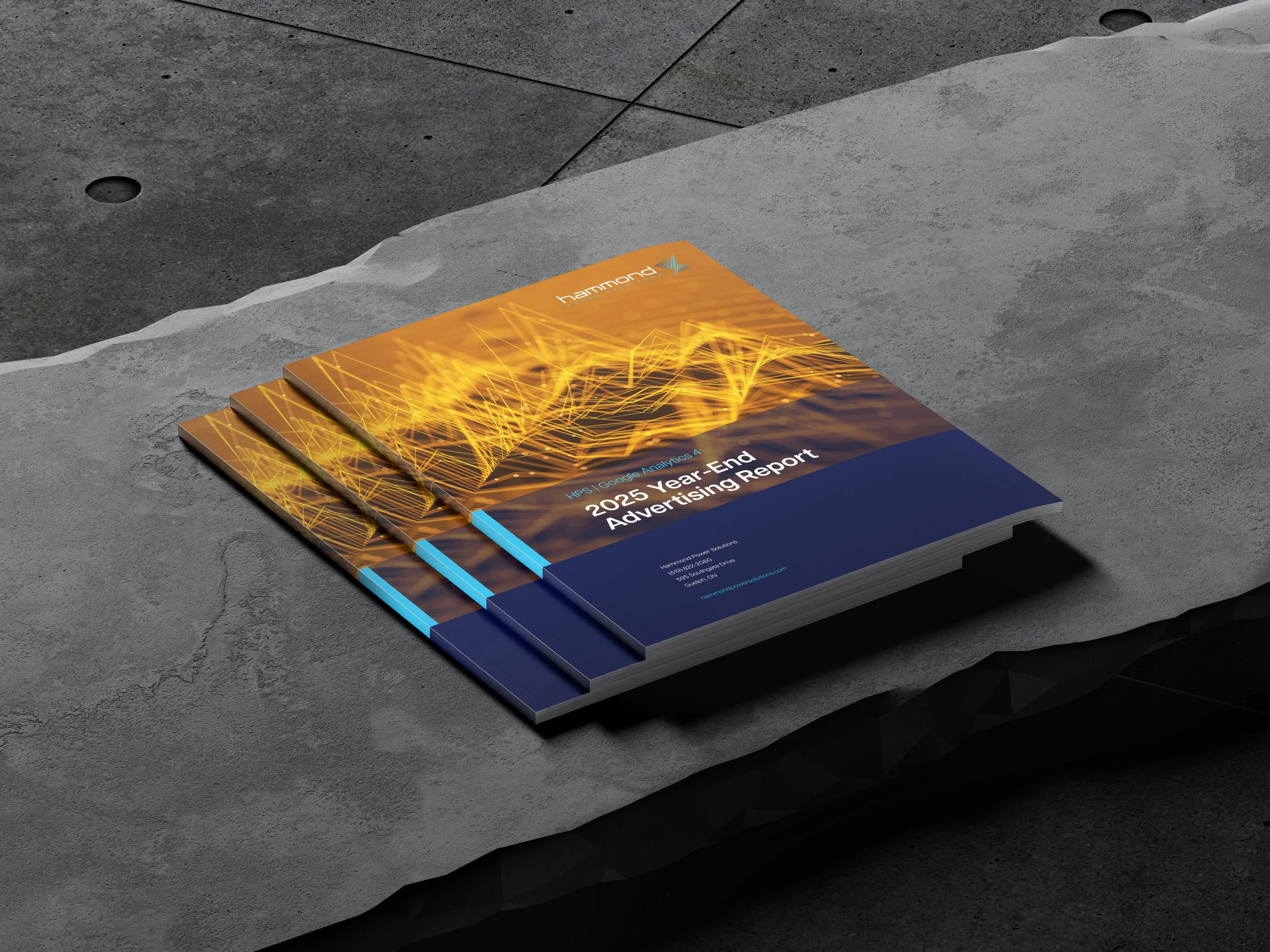 Analytic Report Design, Annual Report, Corporate Design