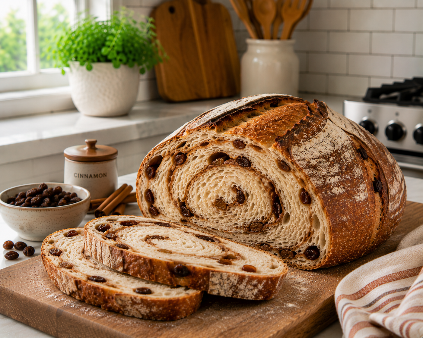 Cinnamon Raisin Swirl - $12