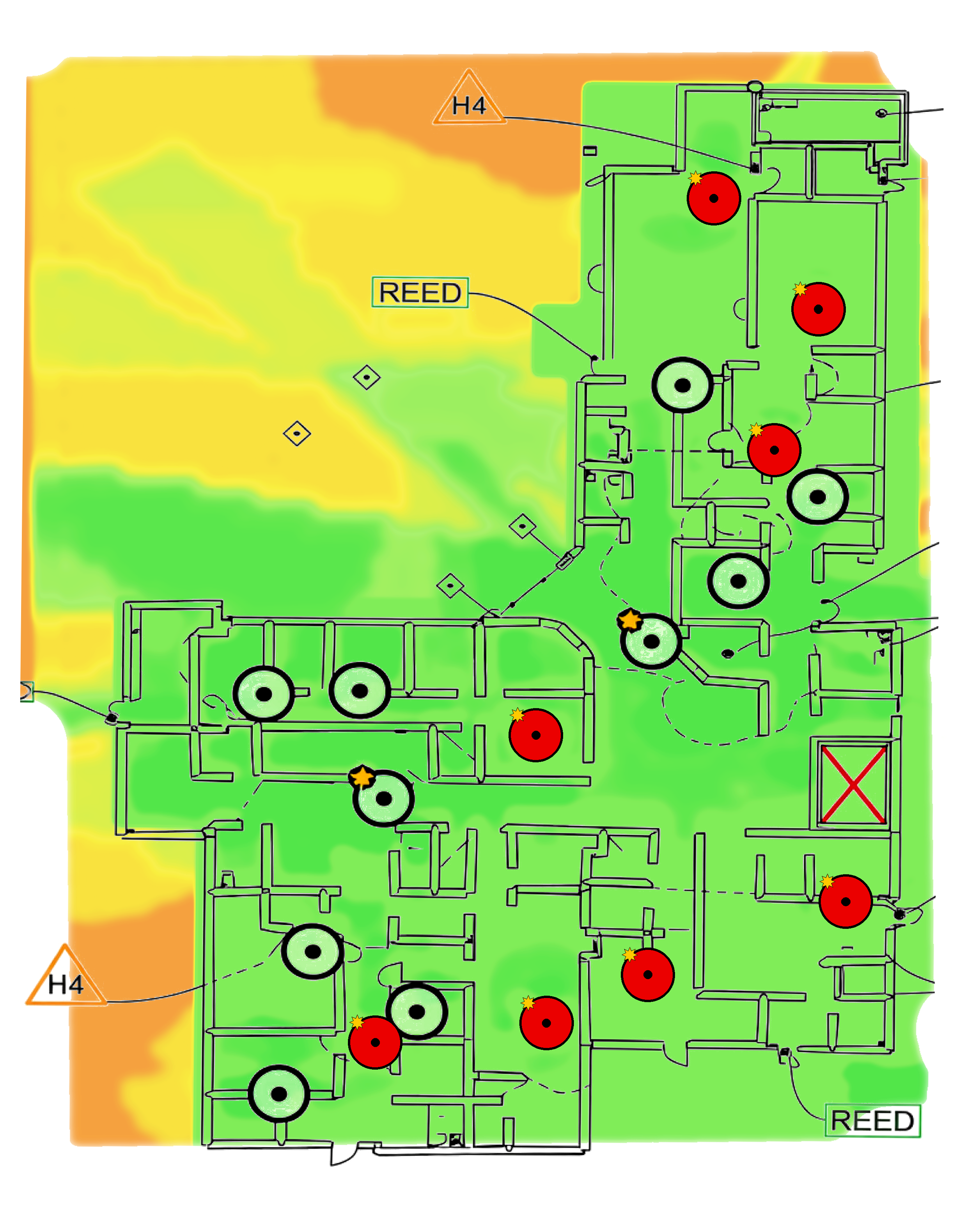 WiFi coverage analysis after iBeamUSA improvement