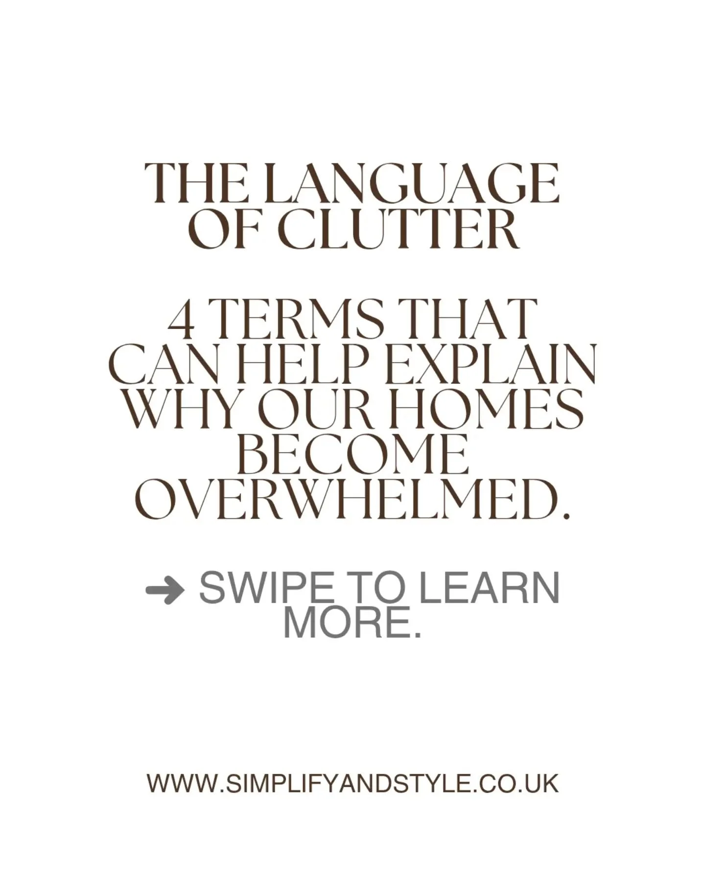 Clutter isn't always just "too much stuff."

Understanding why our homes become overwhelmed helps us replace judgement with compassion&mdash;and find solutions that actually work.

As a professional organiser, I've learnt that every home is