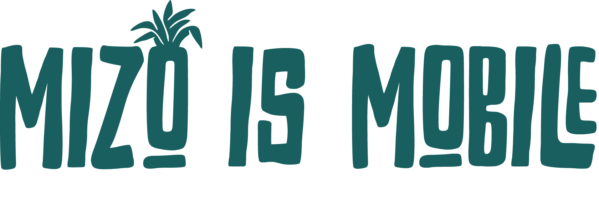 Logo with the text "Mizo is More" and a pineapple illustration above the words.