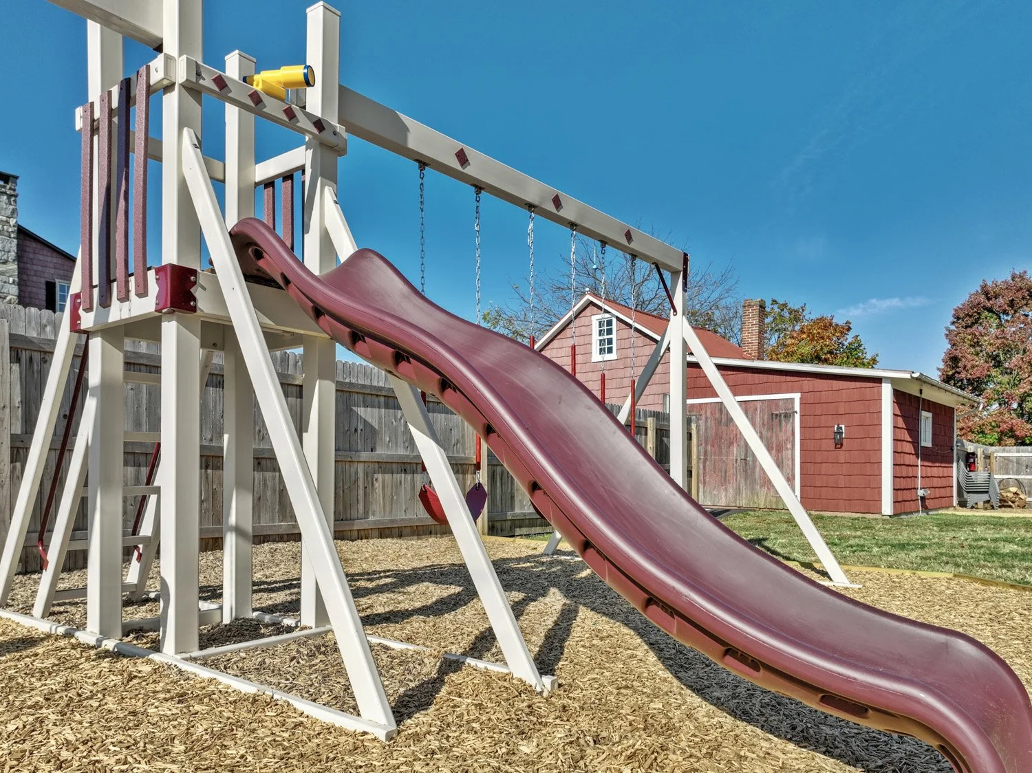Kids play set in common area available for all guests of Legacy Manor