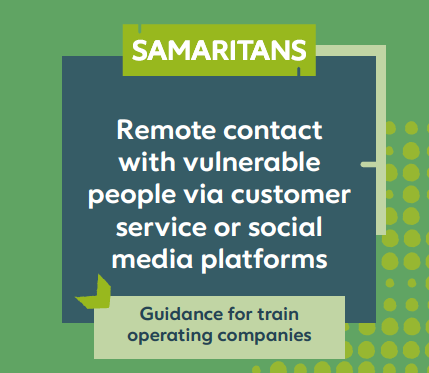 Samaritans guidance for train operating companies