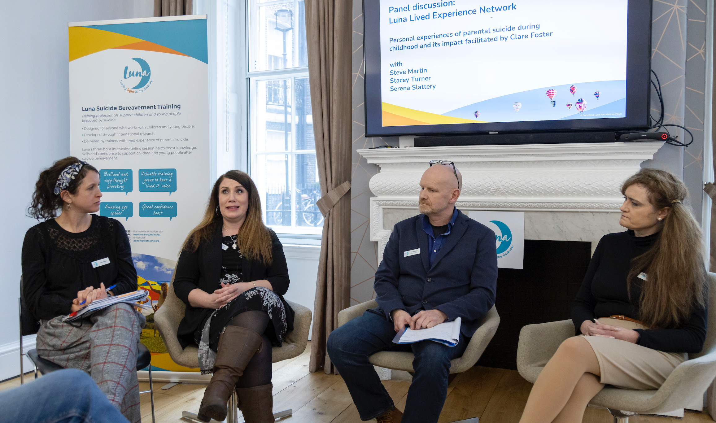 Celebration and workshop with the Luna Lived Experience Network