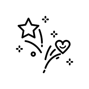 A black t-shirt with a white minimalist graphic of a cruise ship with three smokestacks.