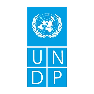 United Nations Development Programme (UNDP) logo, featuring the UN emblem and the letters 'UNDP' arranged in four squares.