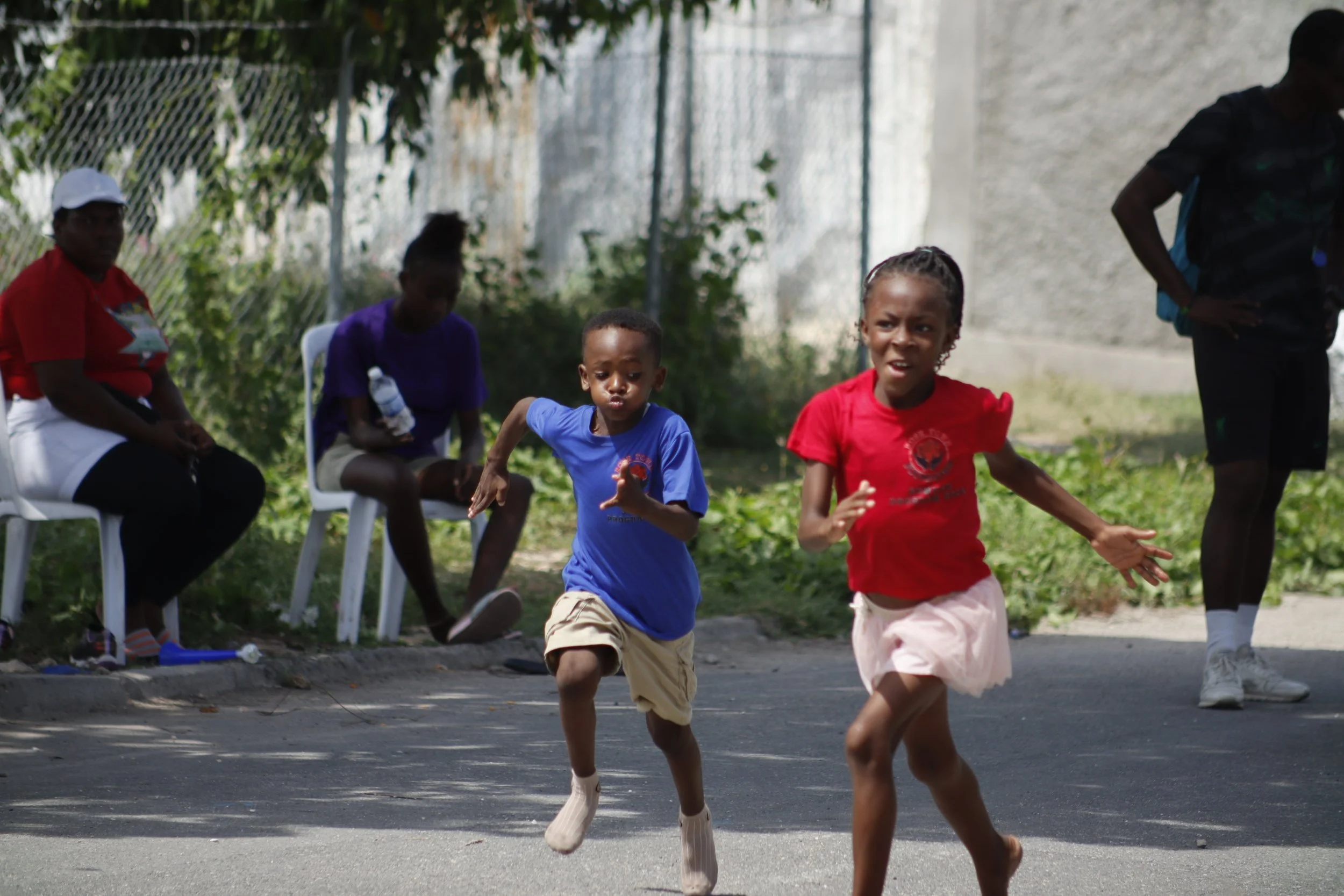 Children Running