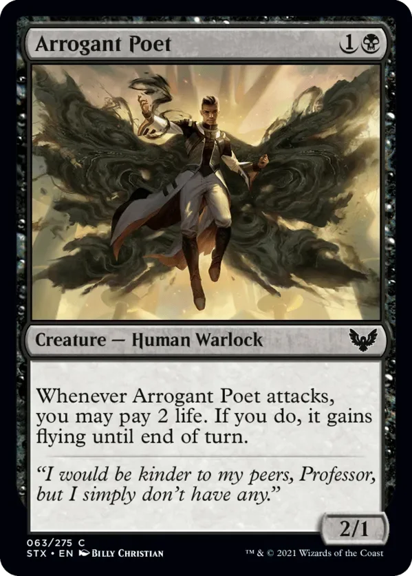 Arrogant Poet