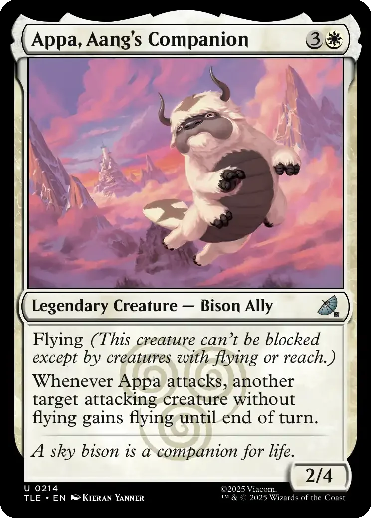 Appa, Aang's Companion - FOIL