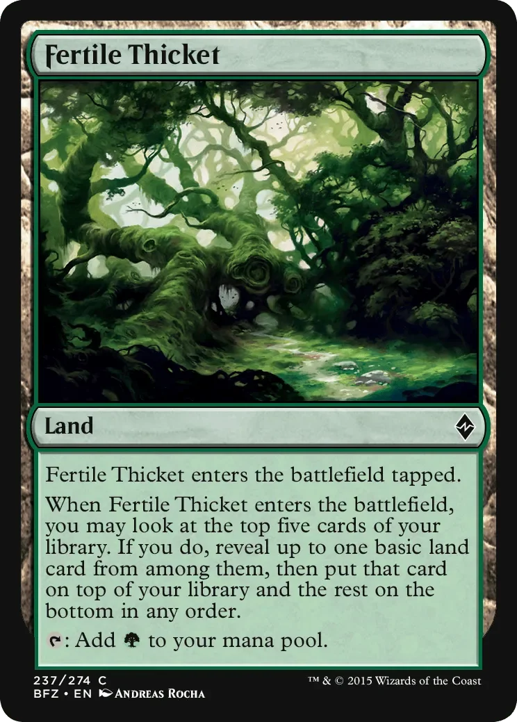 Fertile Thicket