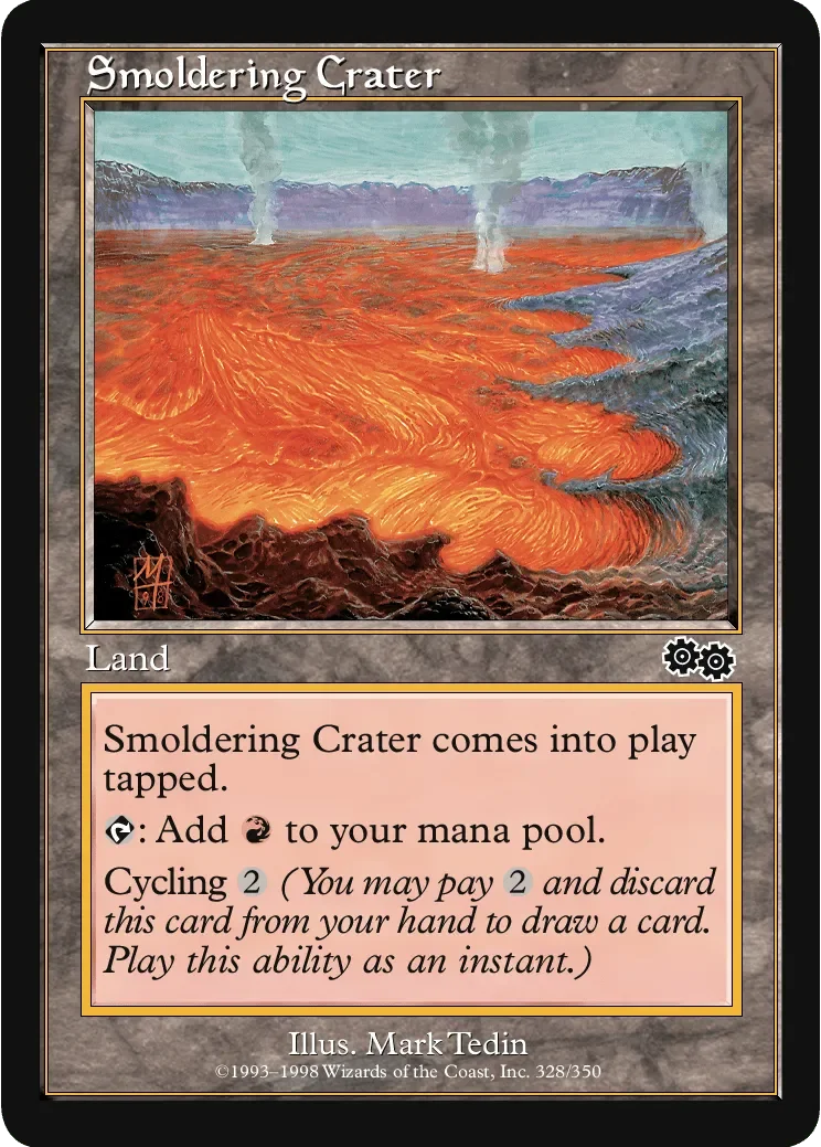Smoldering Crater