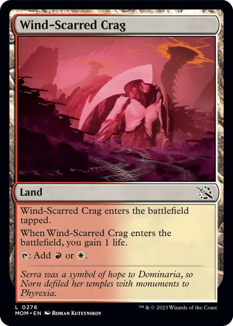 Wind-Scarred Crag - FOIL