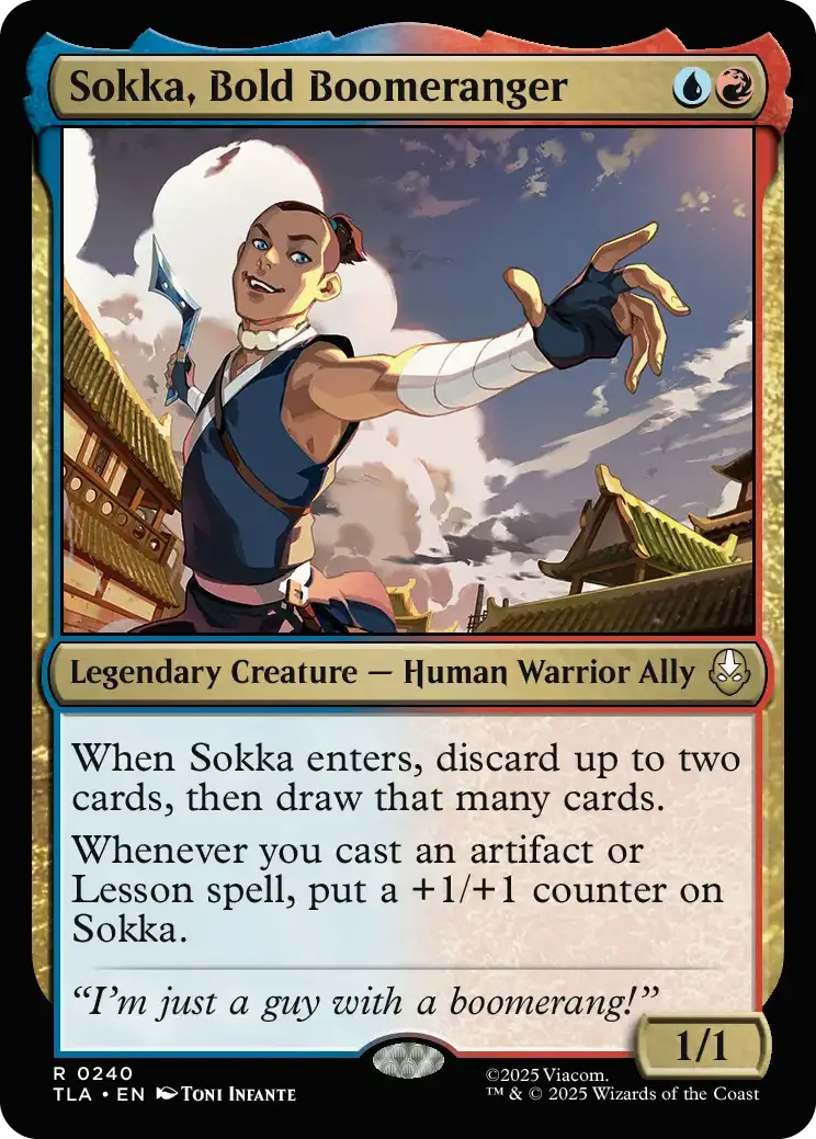 Sokka, Bold Boomeranger (FOIL)