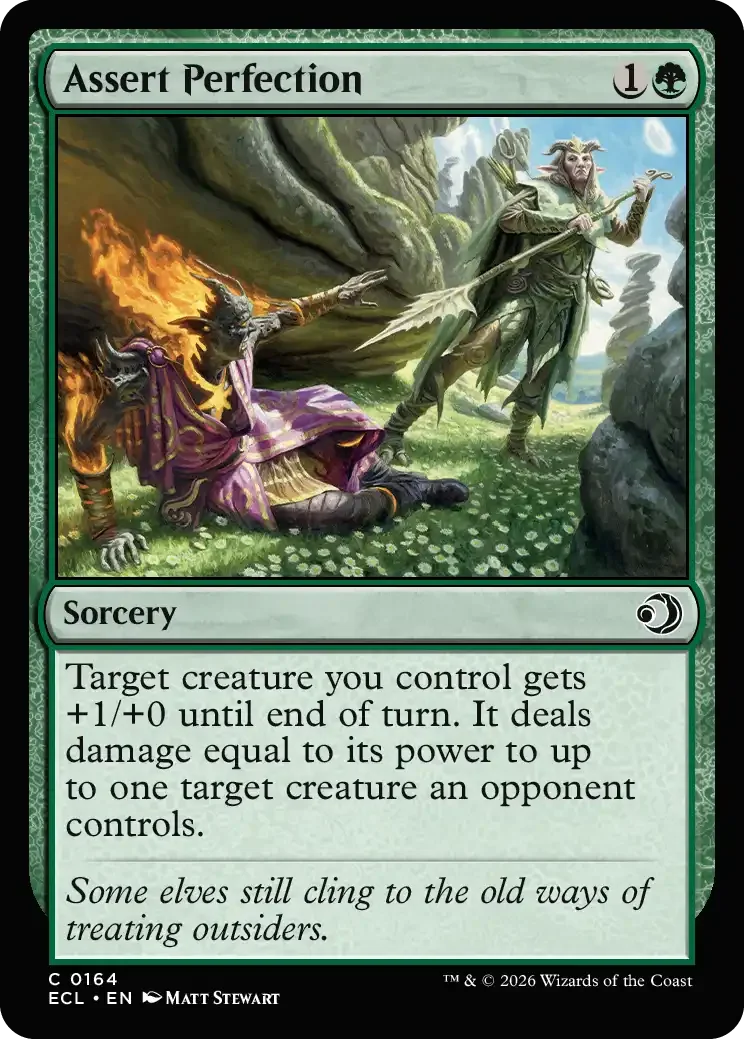Assert Perfection - FOIL