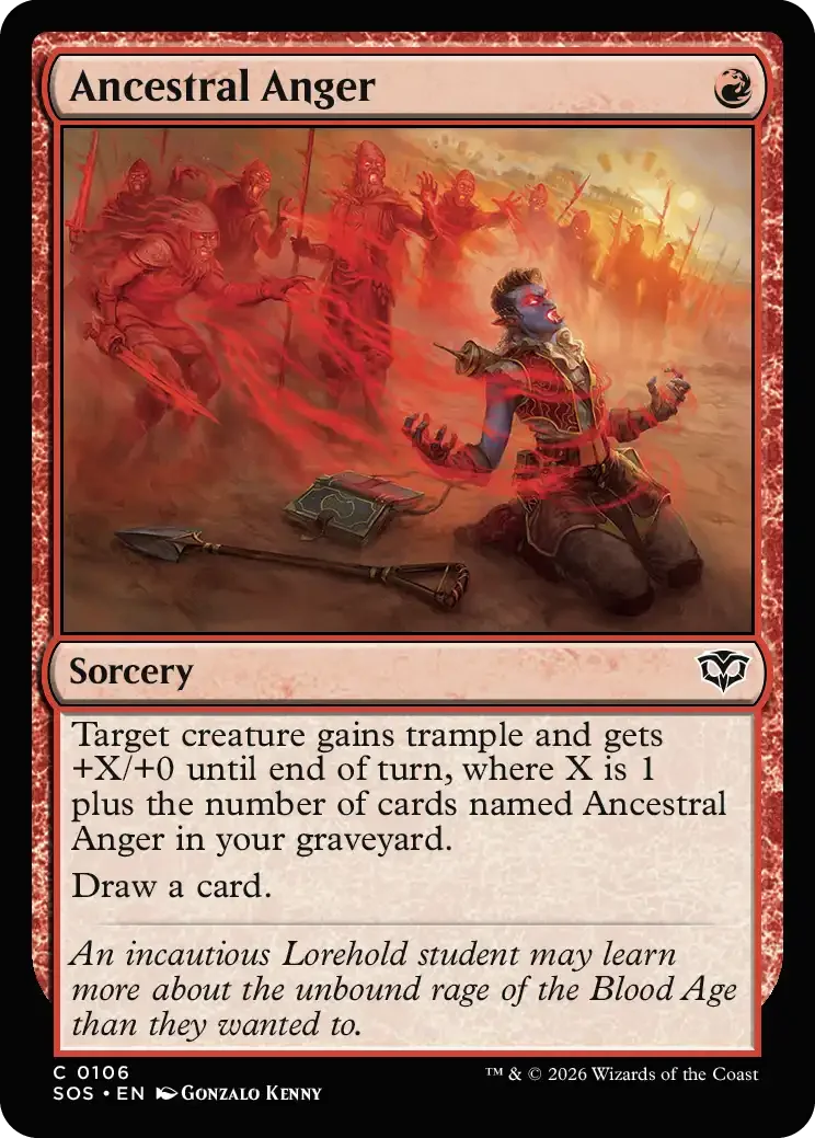 Ancestral Anger