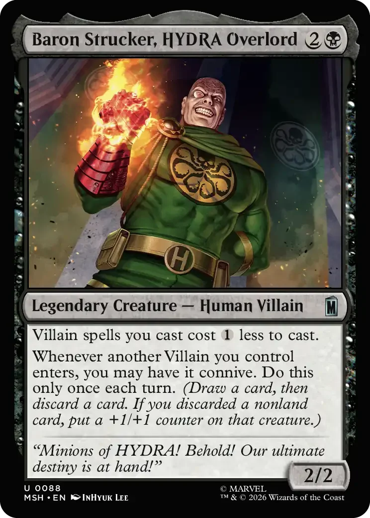 Baron Strucker, HYDRA Overlord