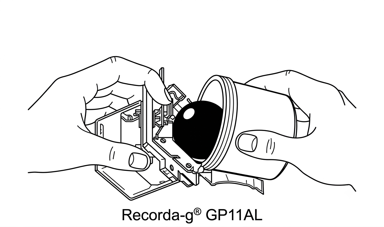 Recorda-G® GP11AL Impact Recorder Instructions
