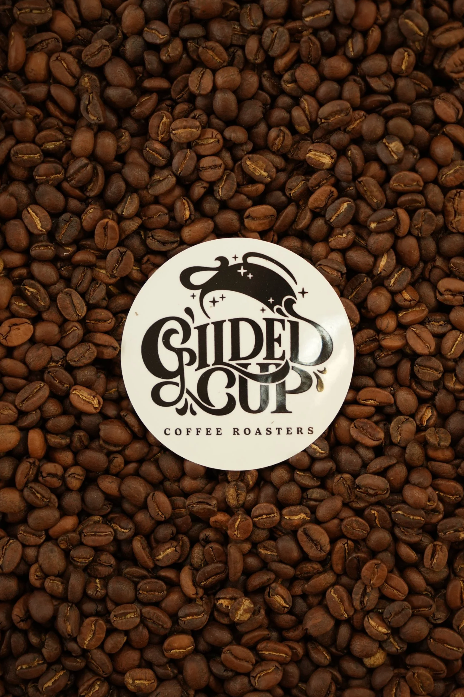 Gilded Cup Sticker