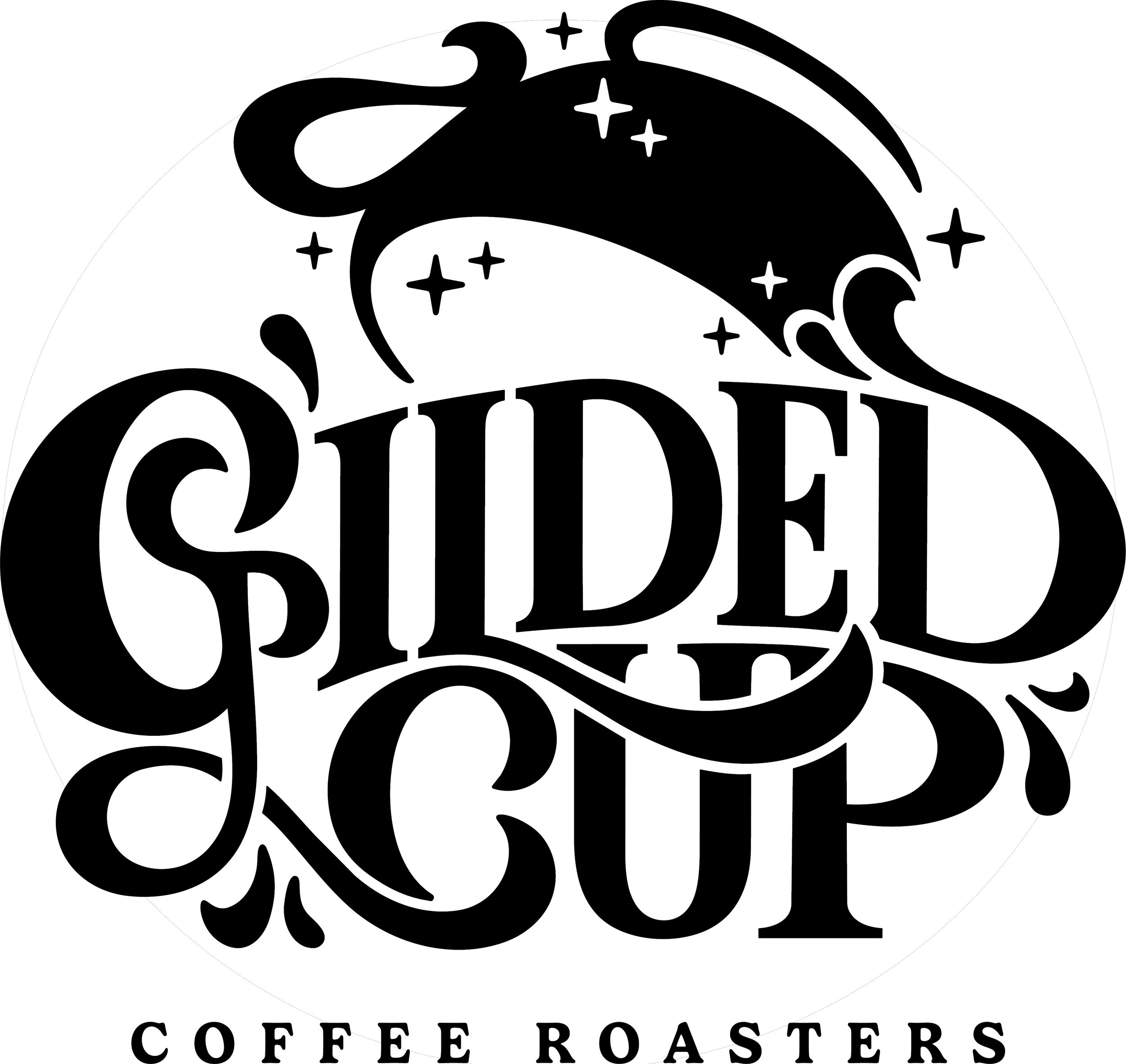 A circular logo with the word 'CYCLE' in large stylized letters, surrounded by stars, with the words 'OFF THE ROADS' underneath.