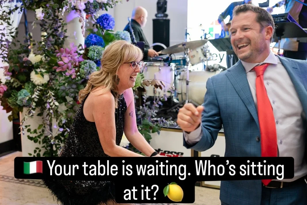 🇮🇹 WHO&rsquo;S AT YOUR TABLE? 🍋

Some of life&rsquo;s sweetest memories are made around a table.

The table where you laugh until your cheeks hurt.
The table where glasses are raised in celebration.
The table where old friends reconnect and new me
