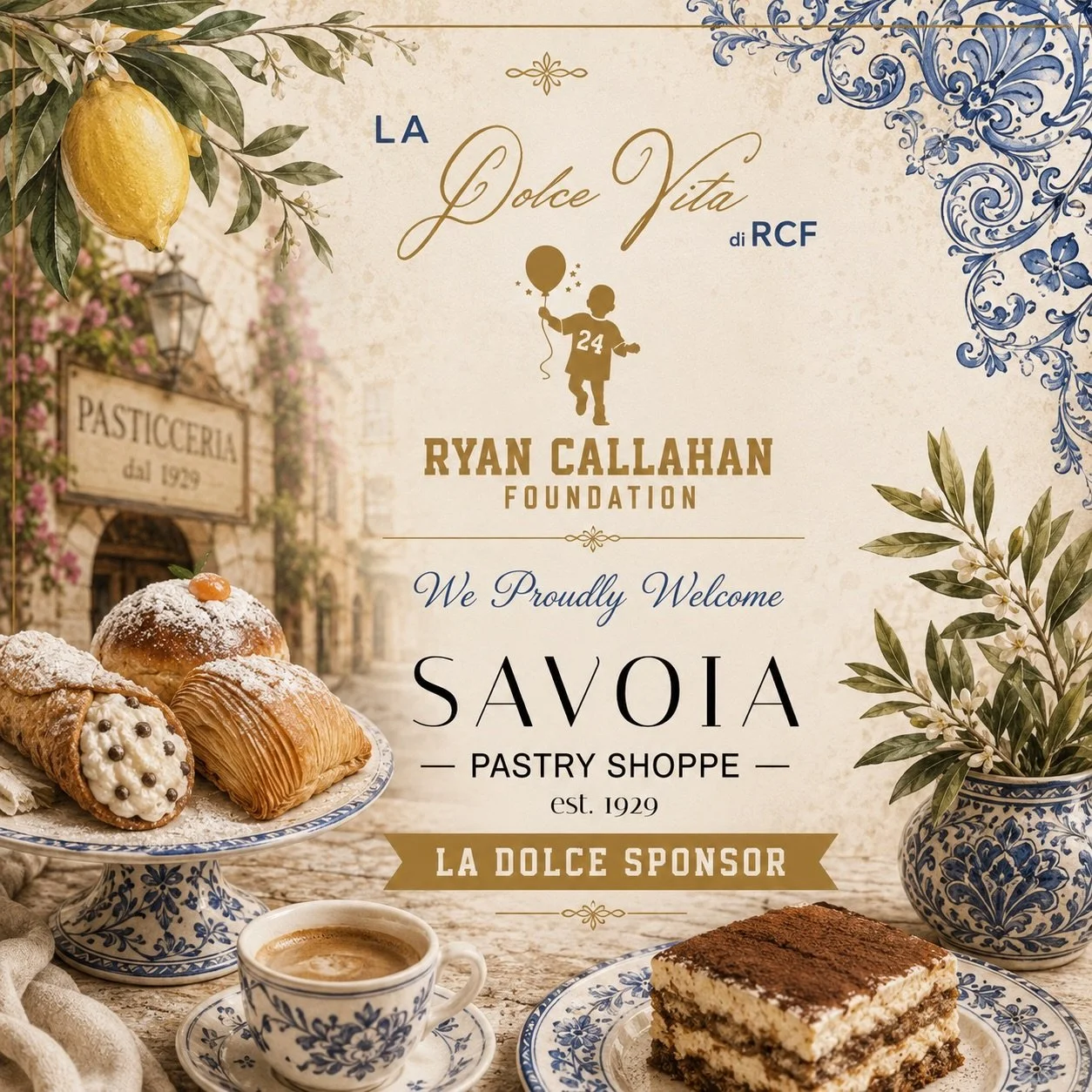Every great Italian celebration ends around the dessert table&hellip; and ours wouldn&rsquo;t be the same without Savoia. 🍰☕

Year after year, Savoia Pastry Shoppe has not only sponsored our event but has generously donated the incredible pastries o