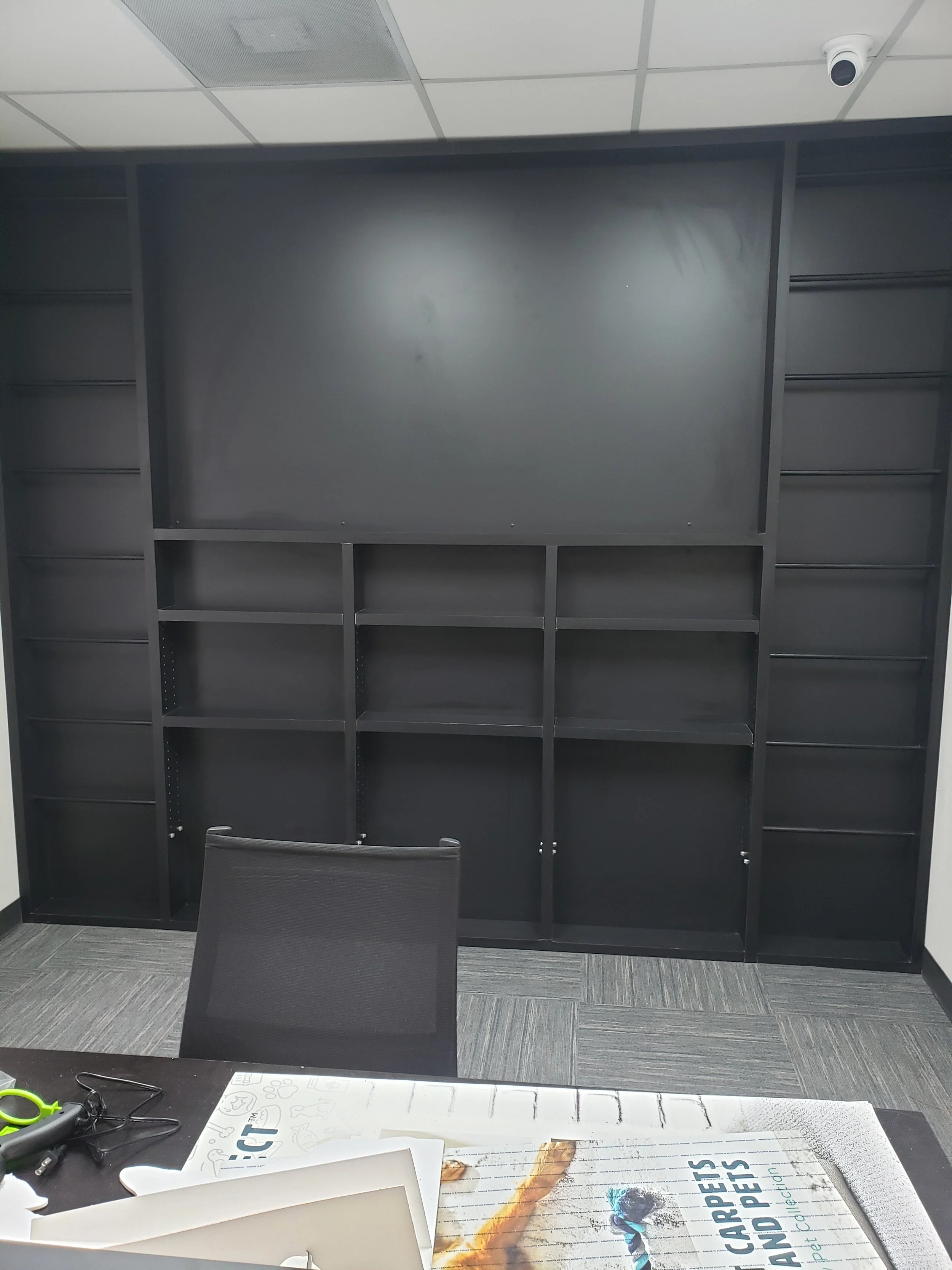 Custom Commercial Display Area