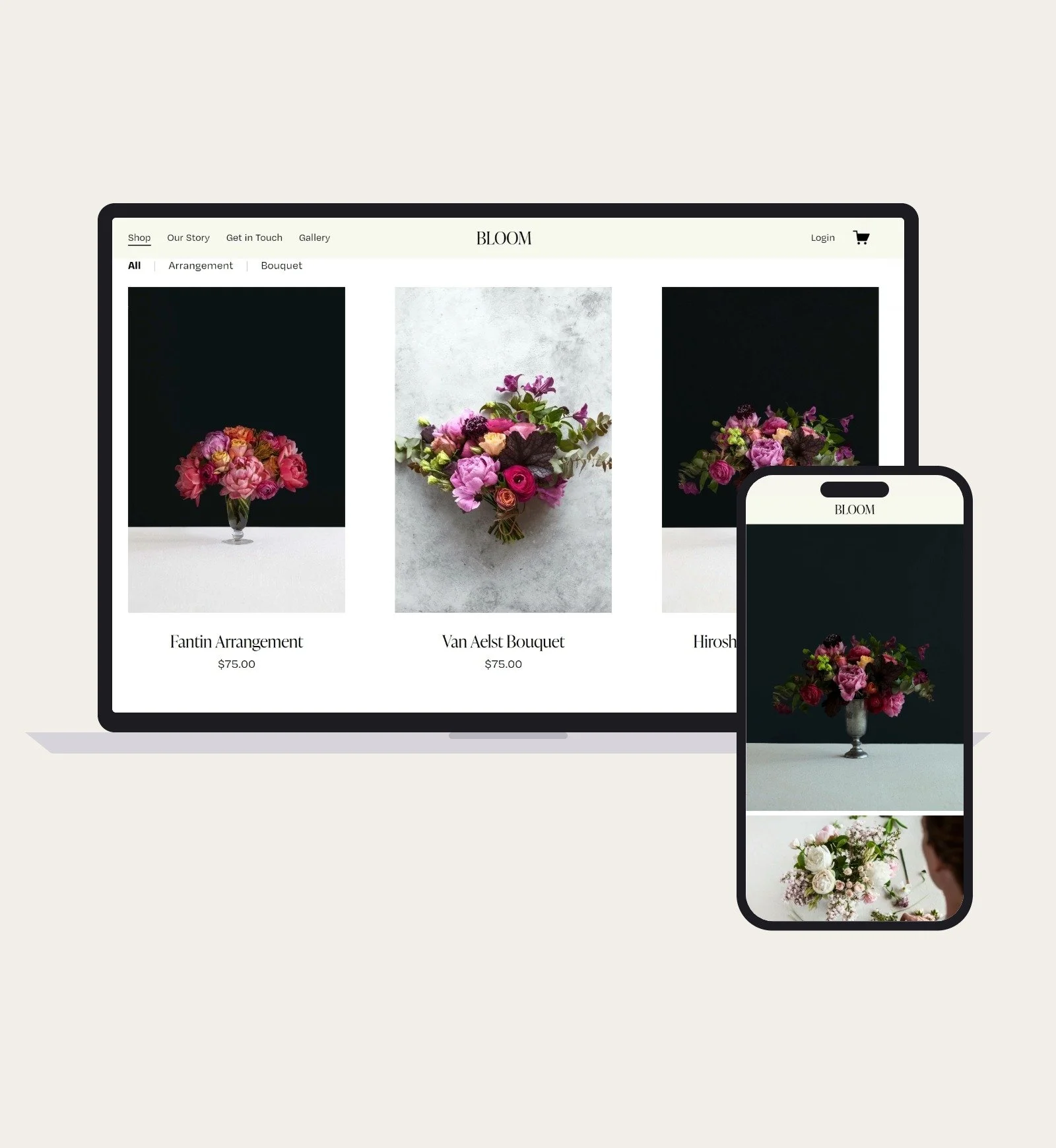 Bloom: Florist Website