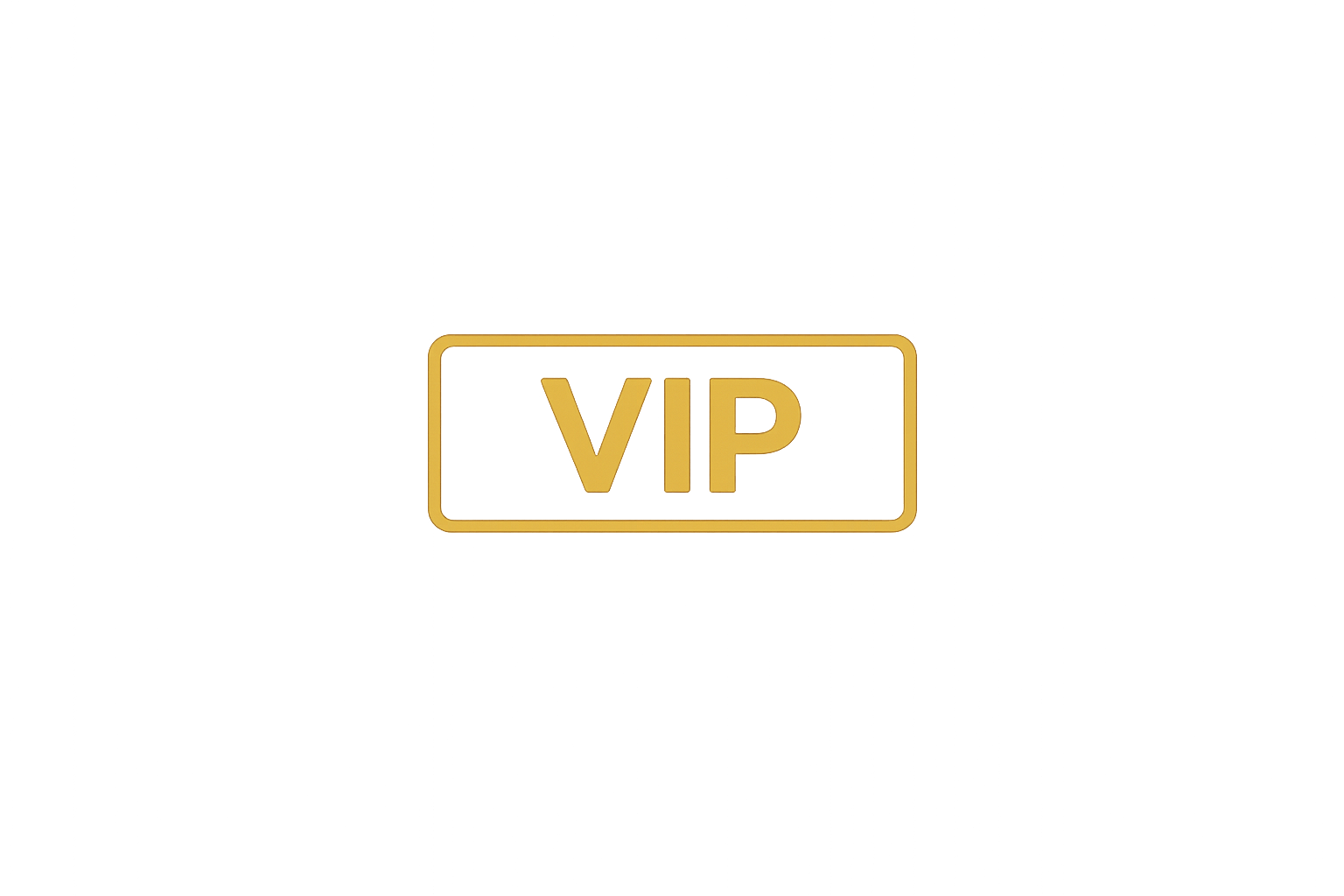 Colorful scene with a gold VIP sign or badge in the center, with distorted and vibrant background colors.