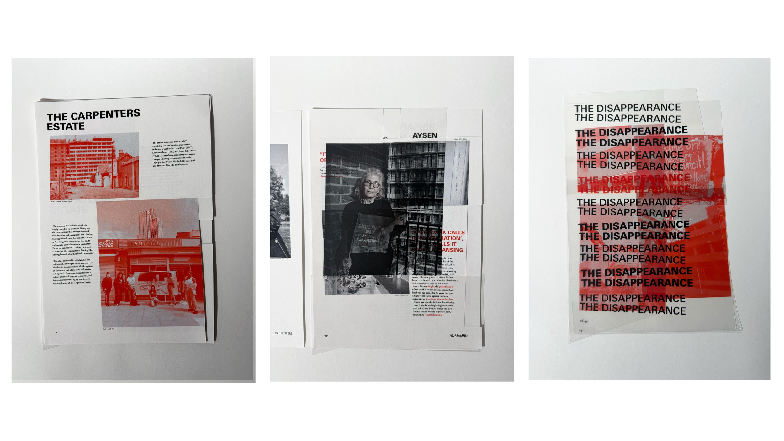 Selection of Publication spreads