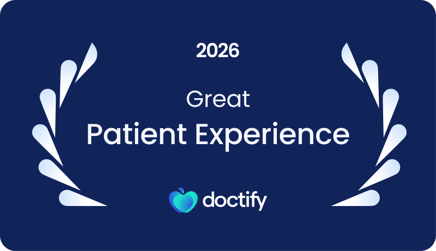 Doctify Great Experience award badge