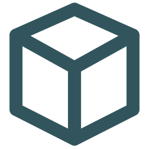 Therapy for Executives - a cube icon representing a confidential space where you don't have to perform