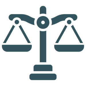 Therapy for Executives - an icon of scales representing more presence in your relationships and personal life