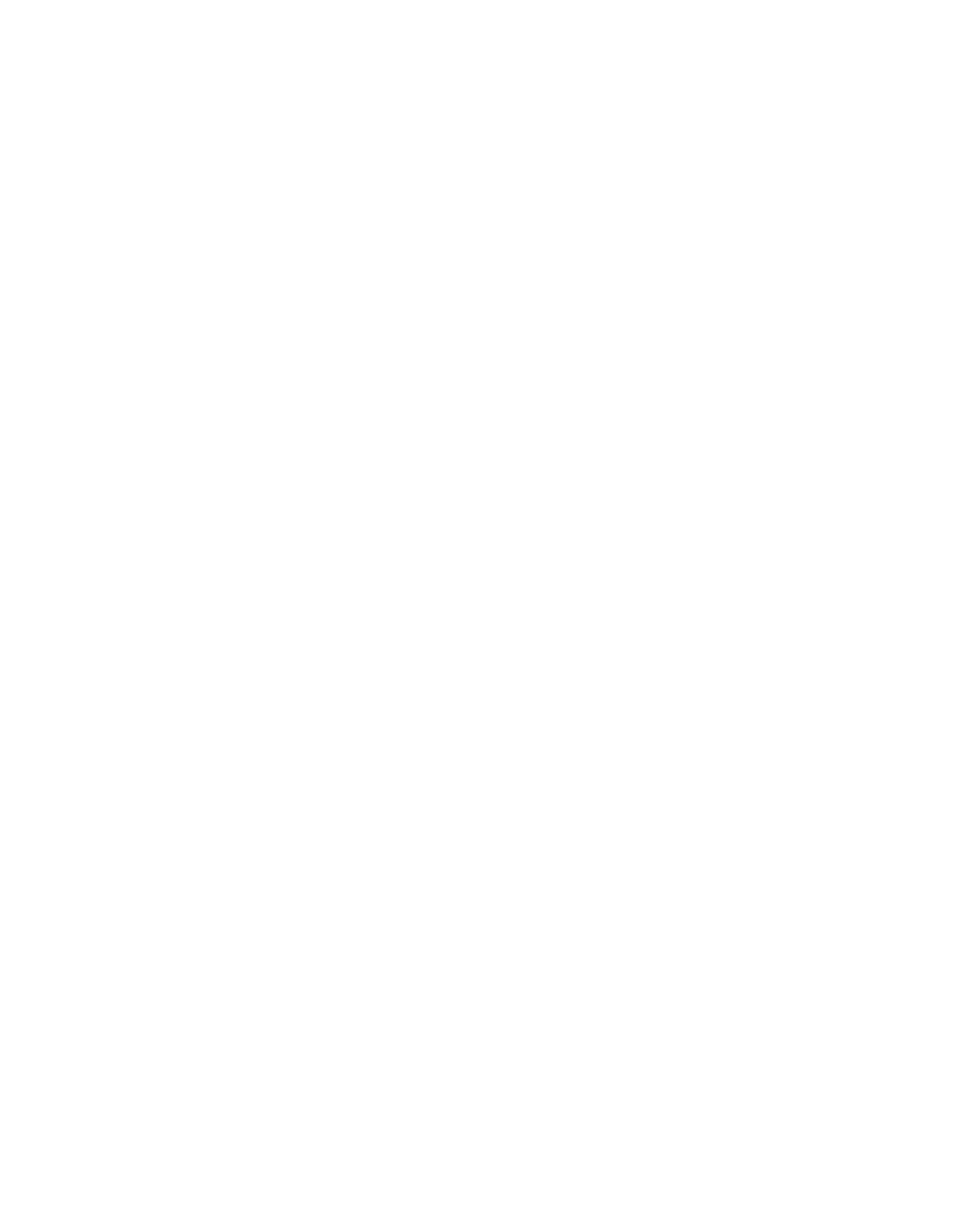White outline of a plant with leaves on a black background.