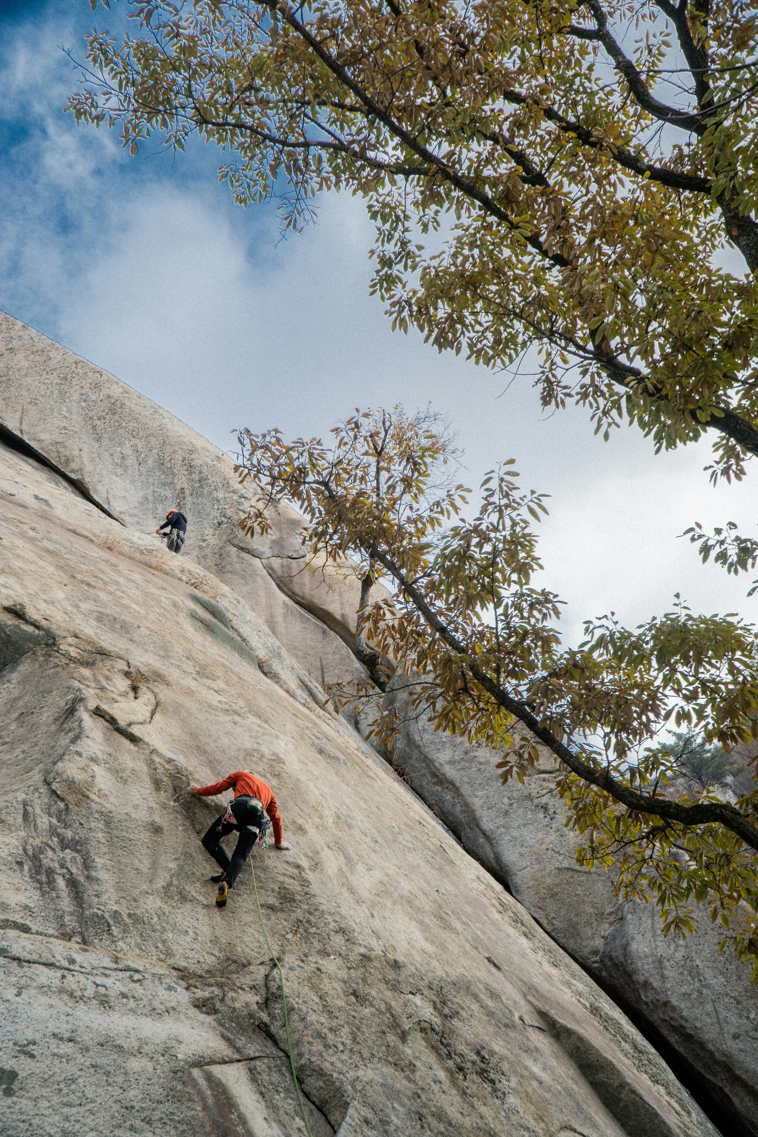 Mountain Climbers symbolizing high achievers, therapy clientele for Helm Psychology