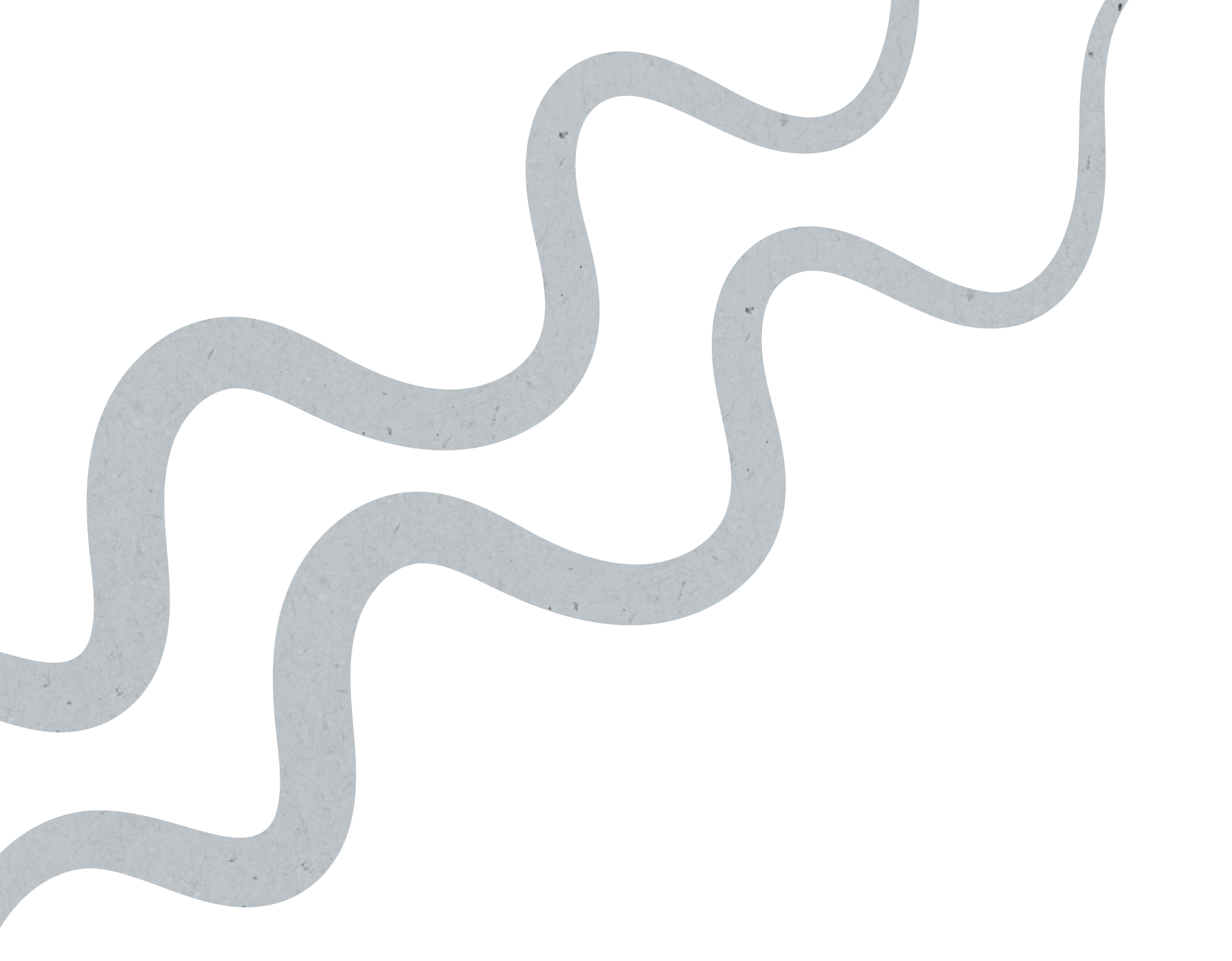 An abstract image with a black background and interconnected white wavy lines.