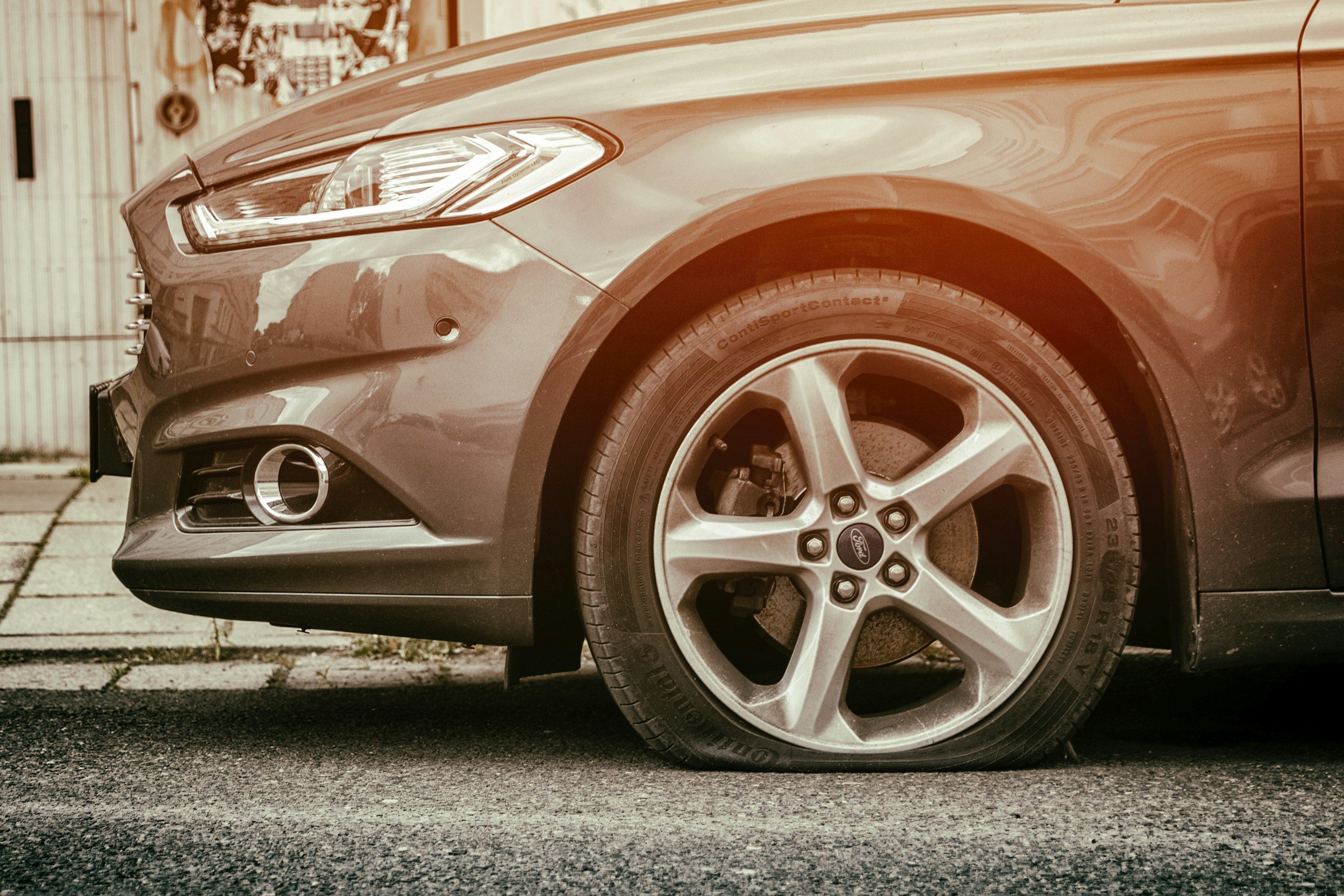 Vehicle needing professional towing and roadside assistance services.