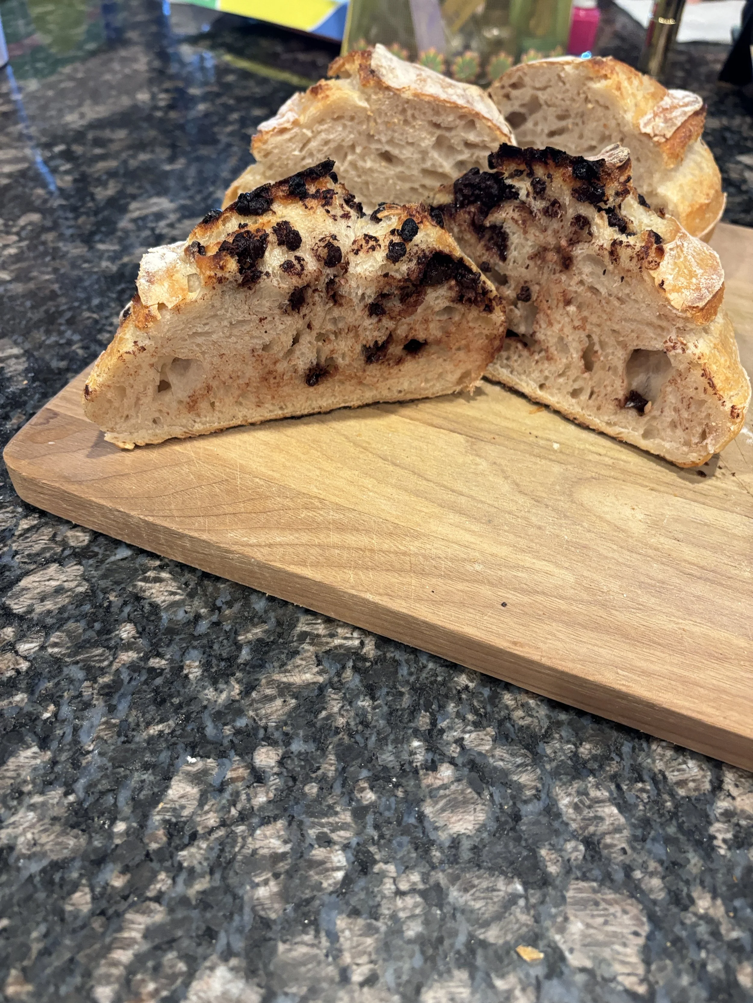 Chocolate Chip Sourdough Loaf