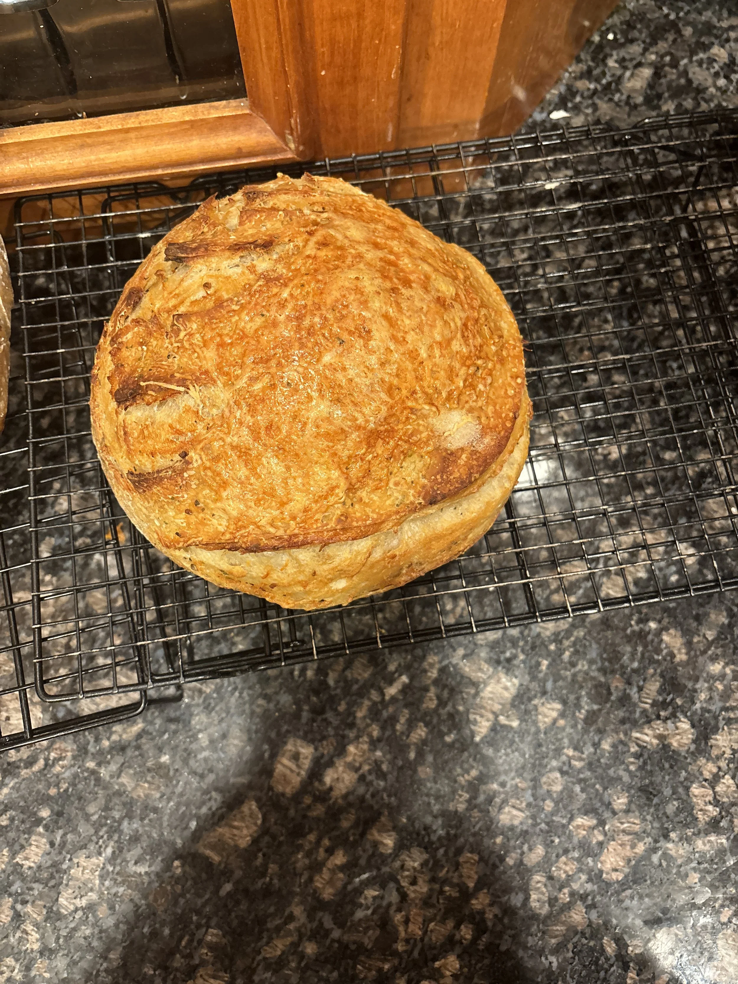 Italian Herbs and Cheese Loaf