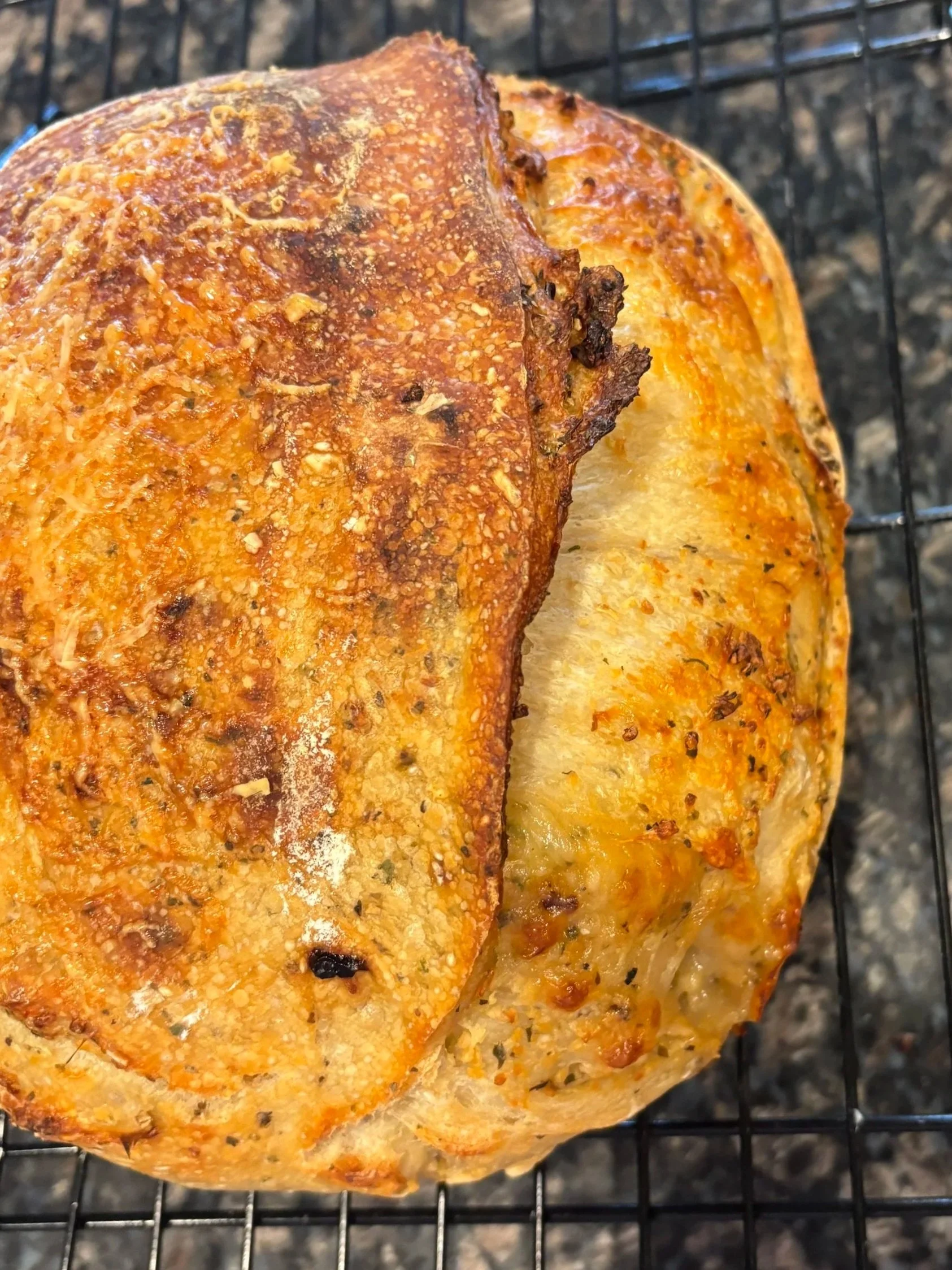 Italian Herbs and Cheese Loaf