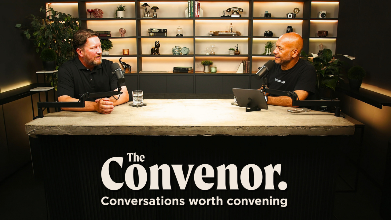 Mark Harrison welcomes Jeff Corcoran to the studio
