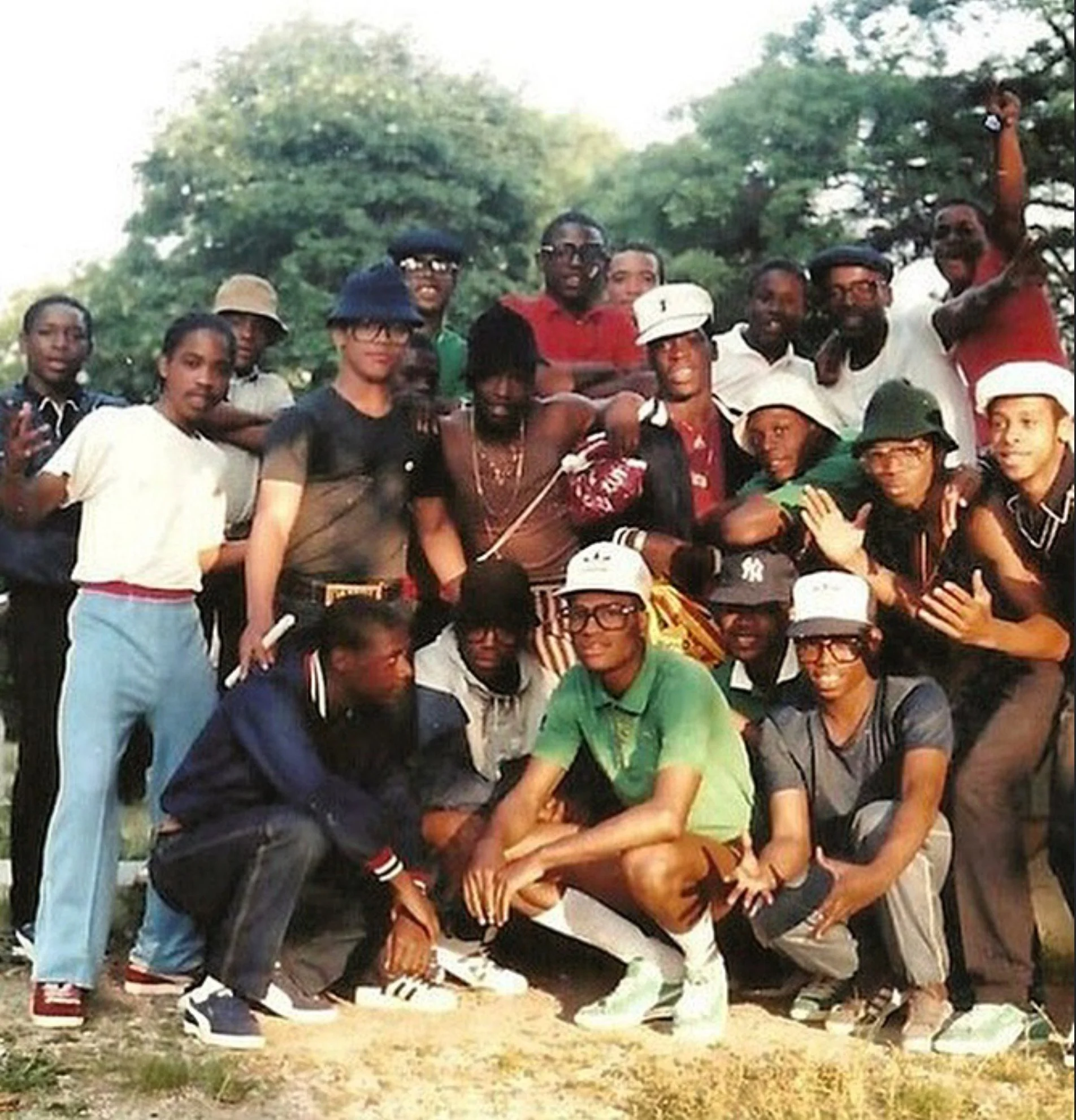 Repost from @blackownedbklyn 👏🏿👏🏿👏🏿👏🏿👏🏿👏🏿🔥🔥🔥🔥 Fire jewel gotta make sure we share this jewel 

&ldquo;I took this photo at Fort Greene Park in &lsquo;82 or &lsquo;83 at a rally for the Nation of Gods and Earths. We were all around 18 