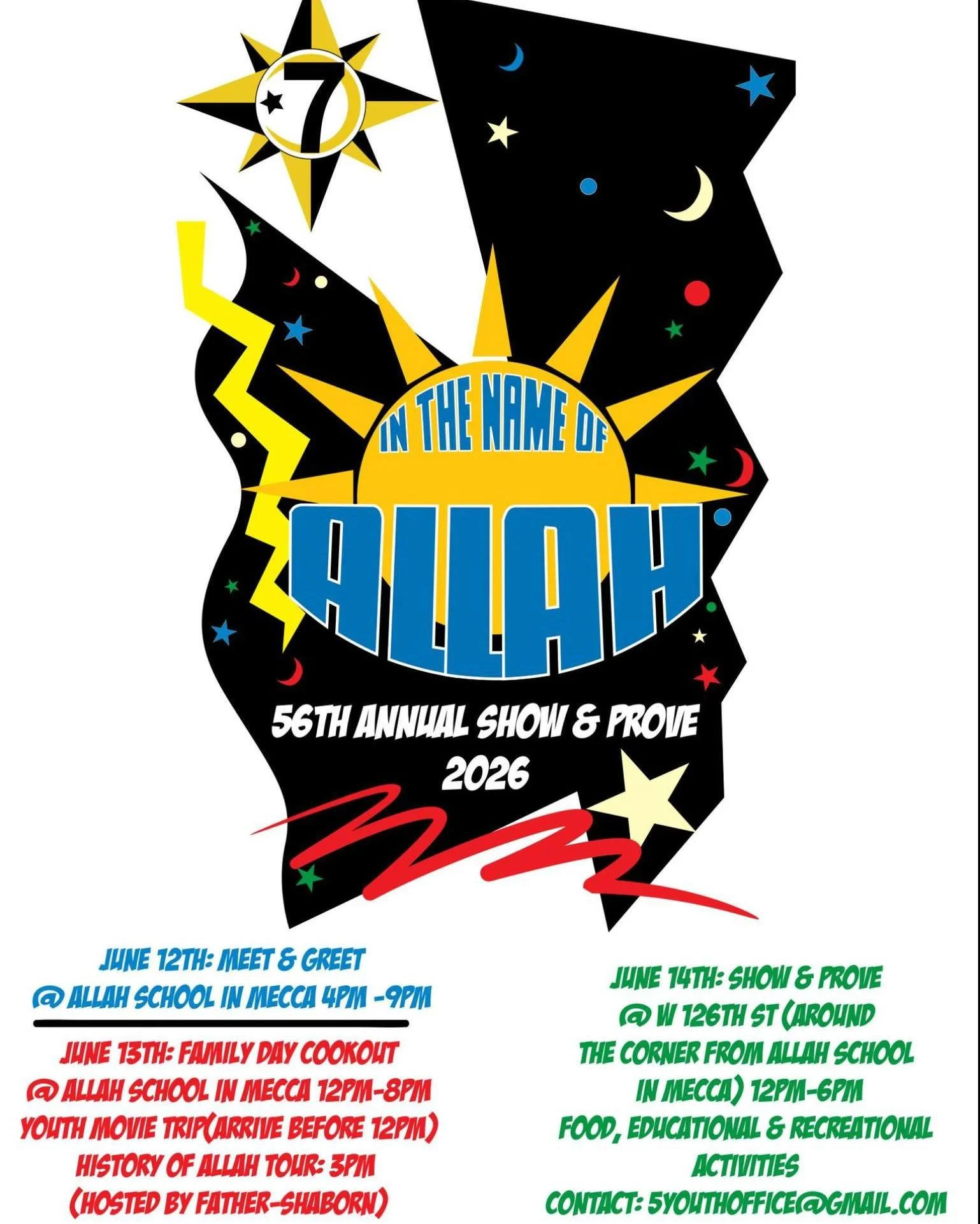 56th Annual Show and Prove 
🎨🔬 56TH ANNUAL SHOW AND PROVE 🔬🎨

Its that time of the year again! for the one and only SHOW AND PROVE WEEKEND!! Join us for the 56th Annual Show and Prove Youth Activities Event &mdash; a full day of learning, play, c