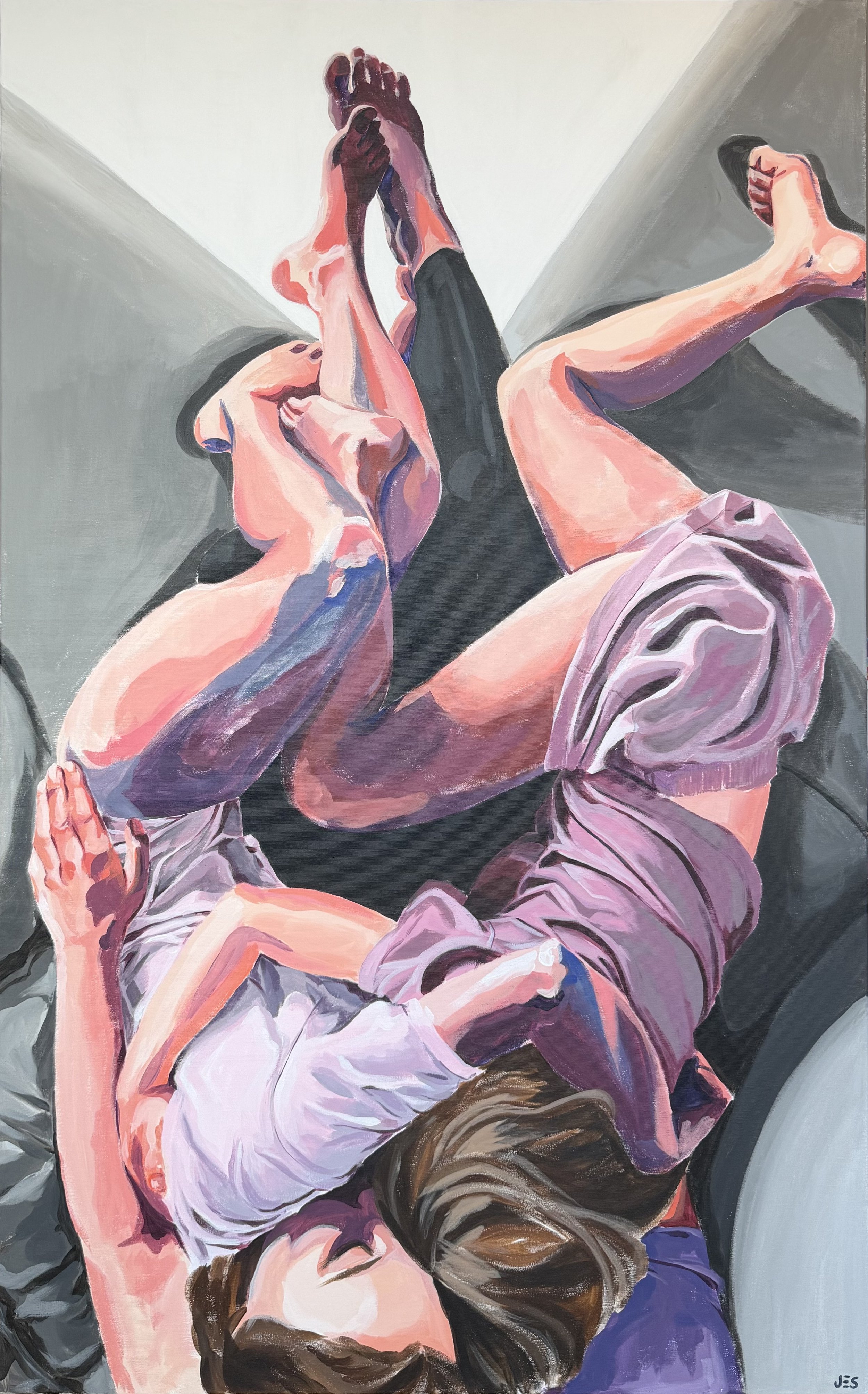 As Close as Possible I // 100 x 160 cm // acrylic on canvas