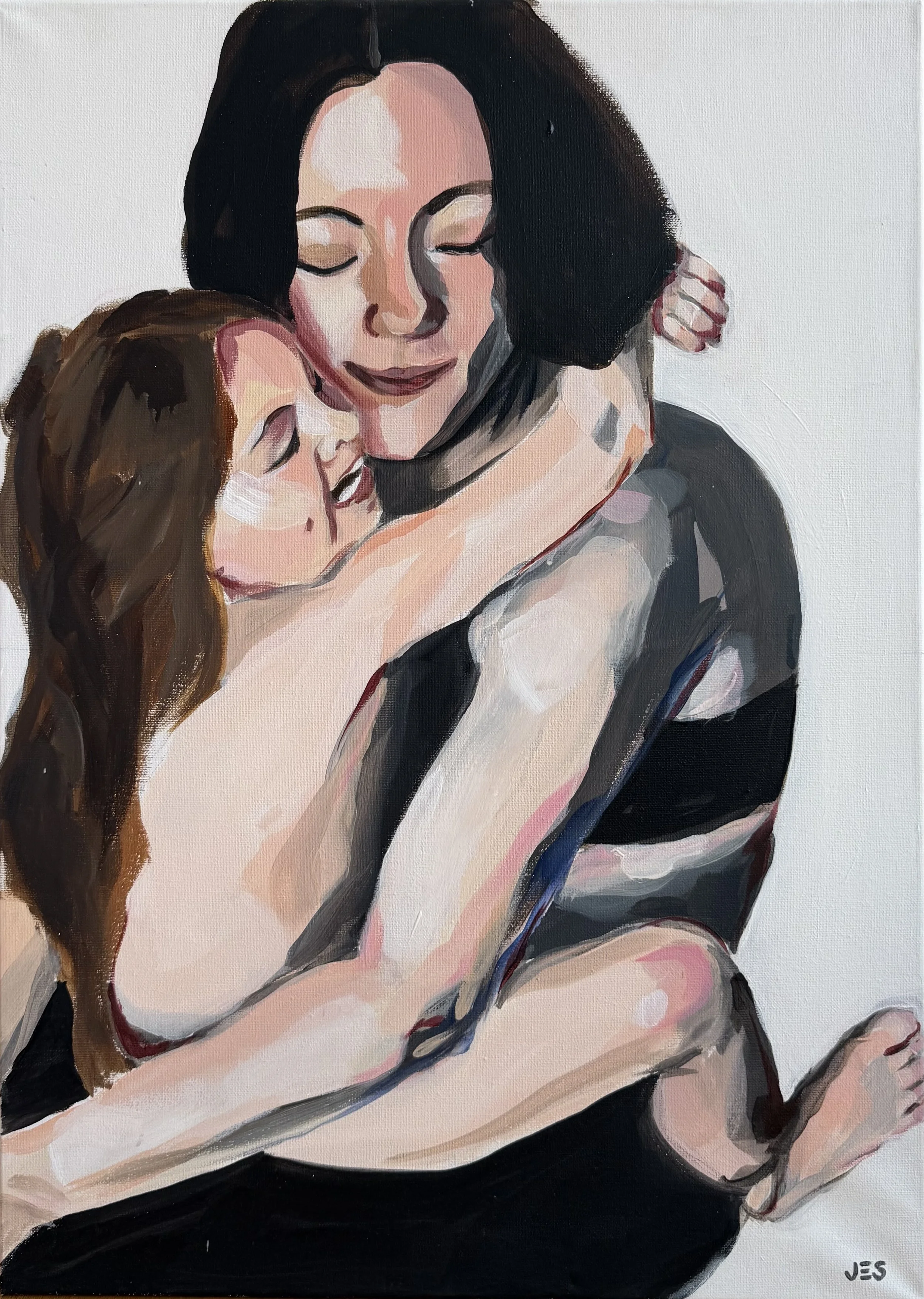 Mother and Child I // 50 x 70 cm // acrylic on canvas