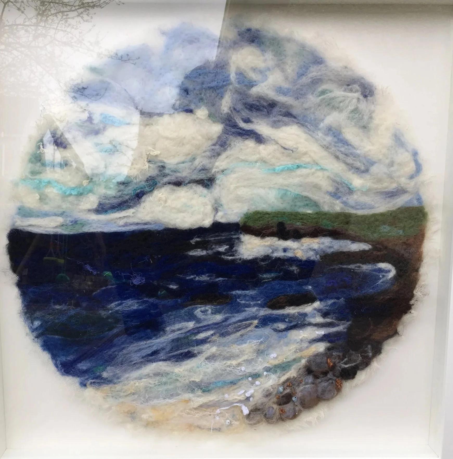 Downpatrick Head, Ballycastle, Mixed Media, 59 x 59 cm