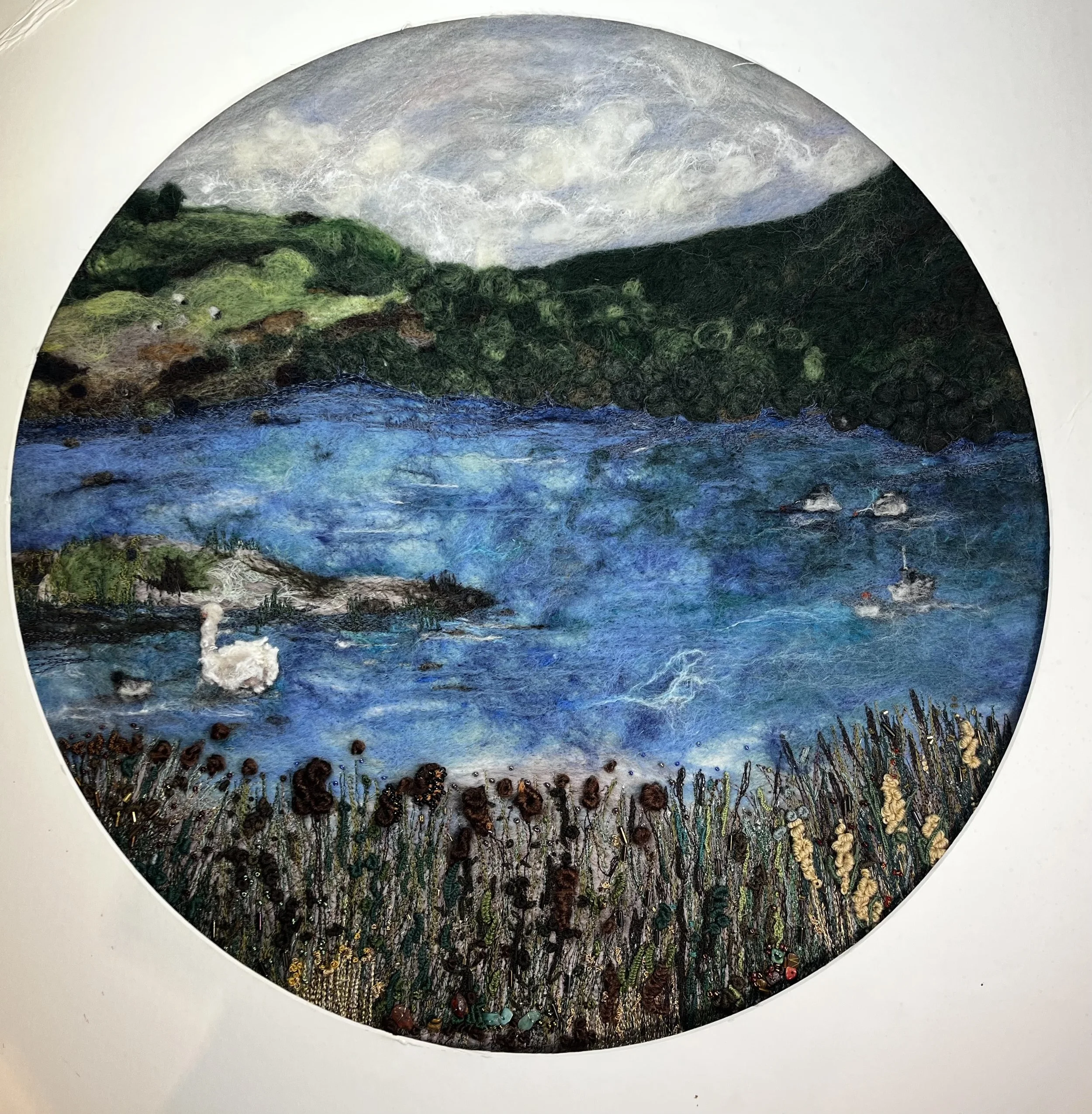 Woodland Walks, Moy,
Mixed Media,
59 x 59 cm