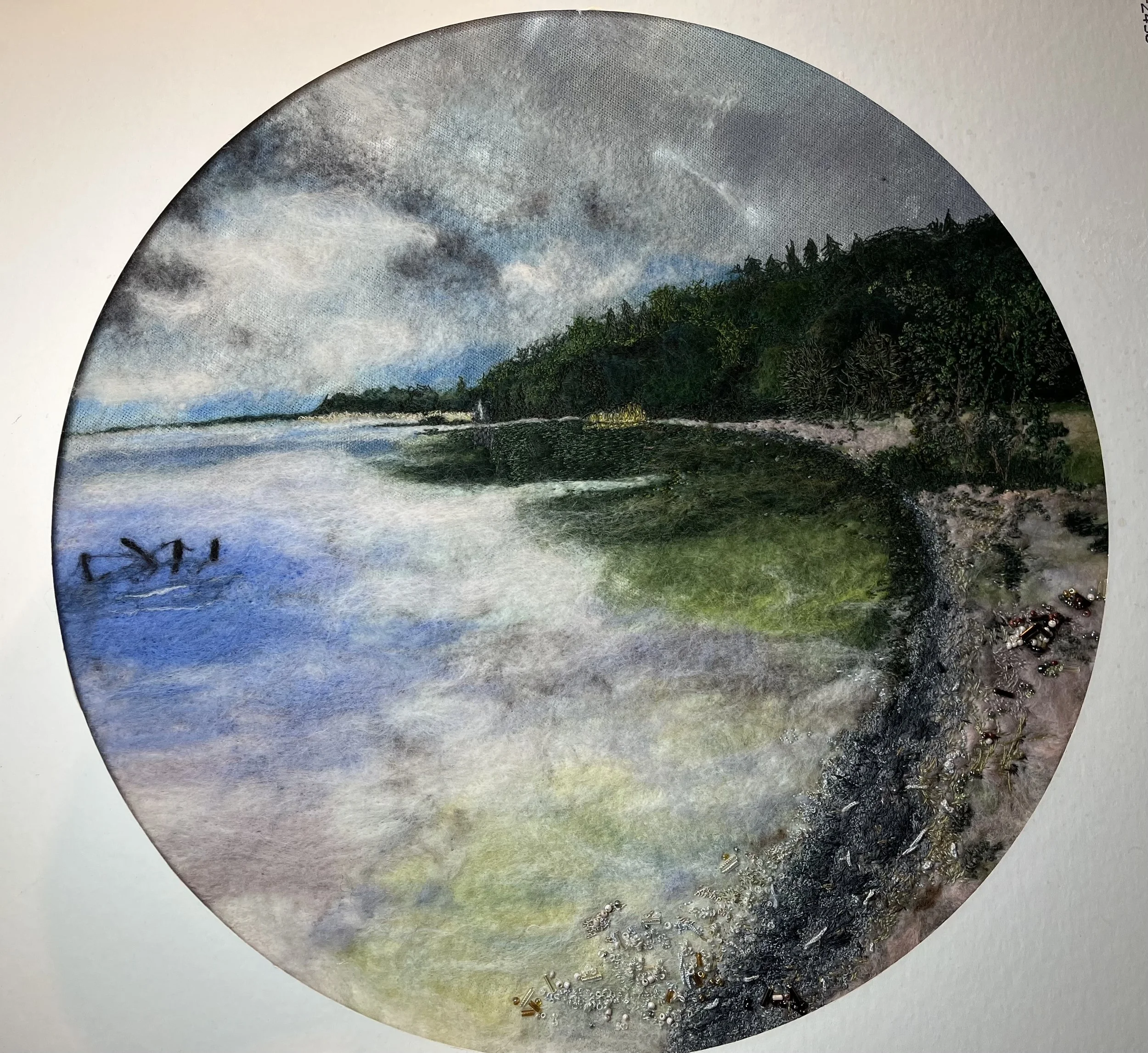 Lough Carra, Moore Hall,
Mixed Media,
59 x 59 cm