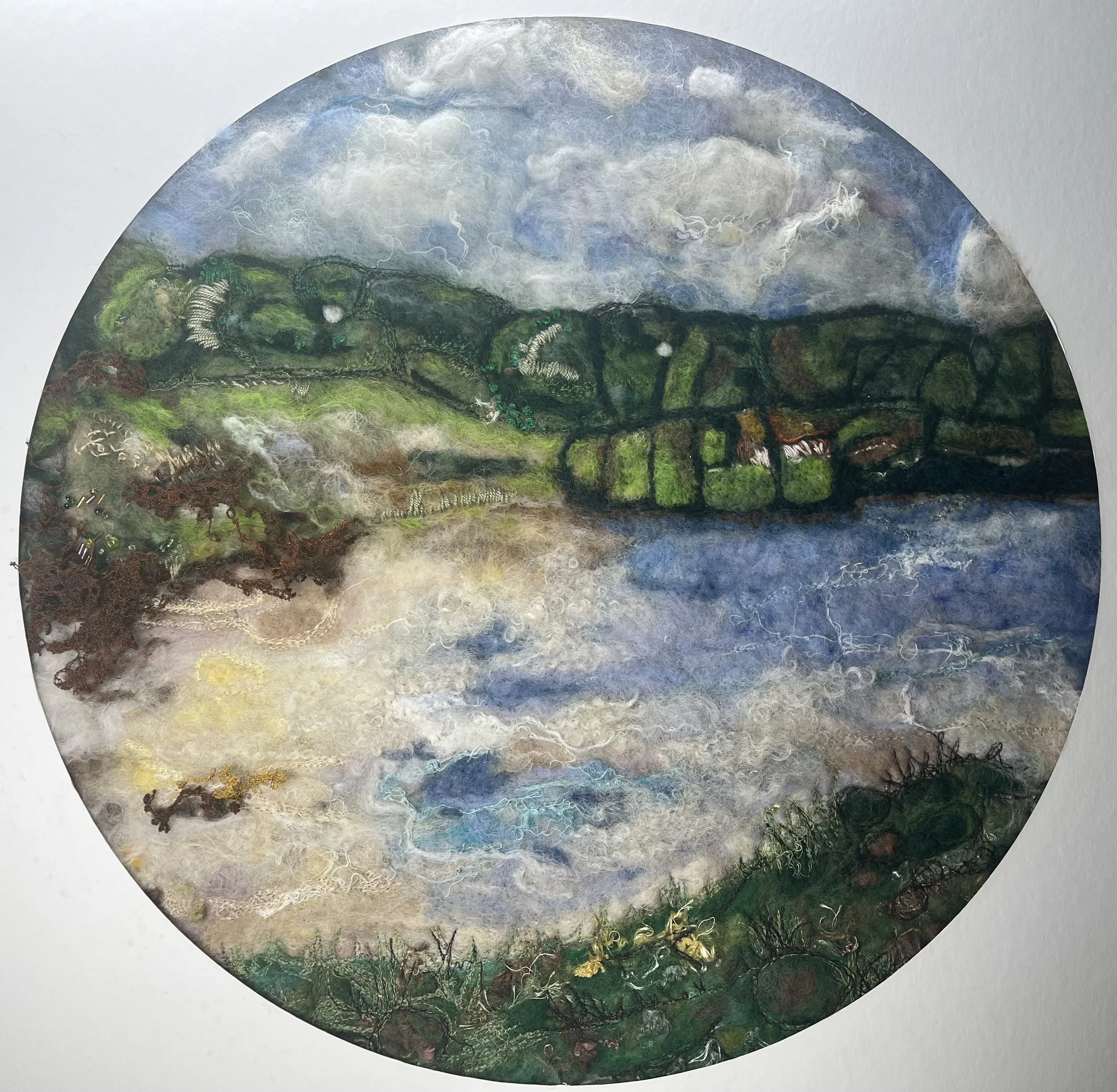Lacken, Mixed Media, 59 x 59 cm