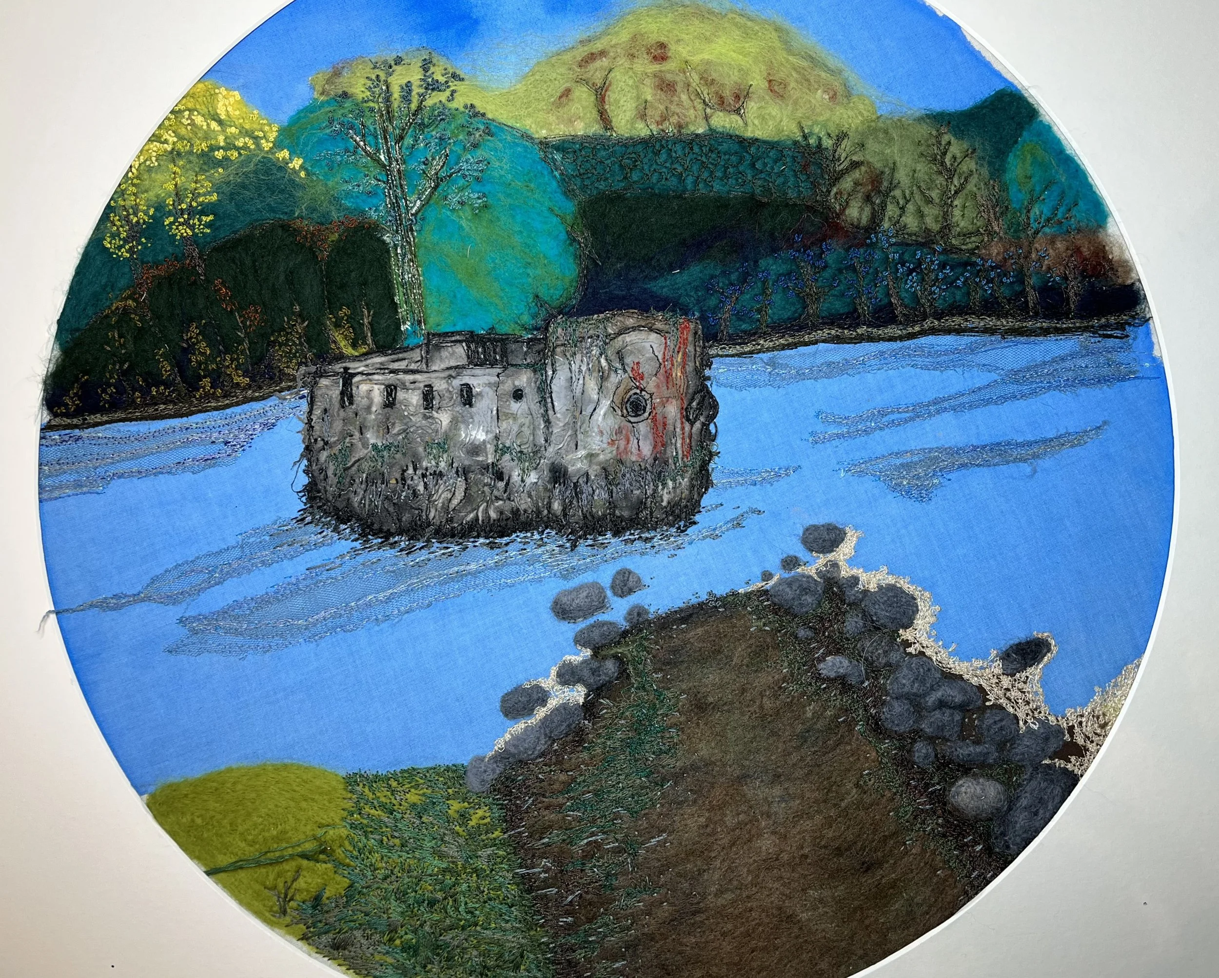 Crete Boom, Belleek Woods,
Mixed Media,
59 x 59 cm
