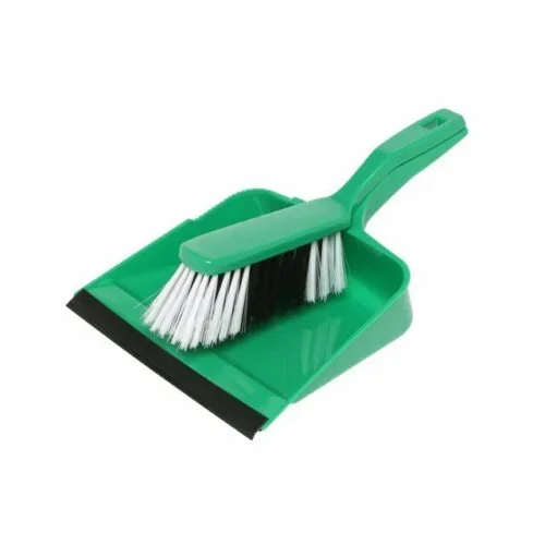 Dustpan & Brush Set Green